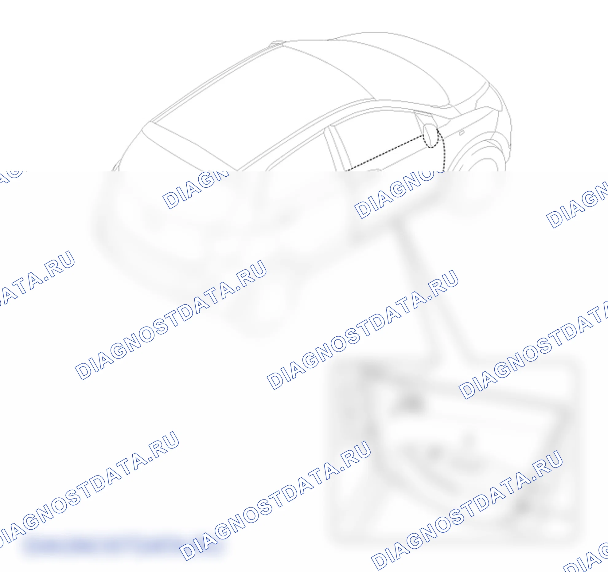 Расположение деталей отделки передней двери. Hyundai GRAND i10/Xcent BA