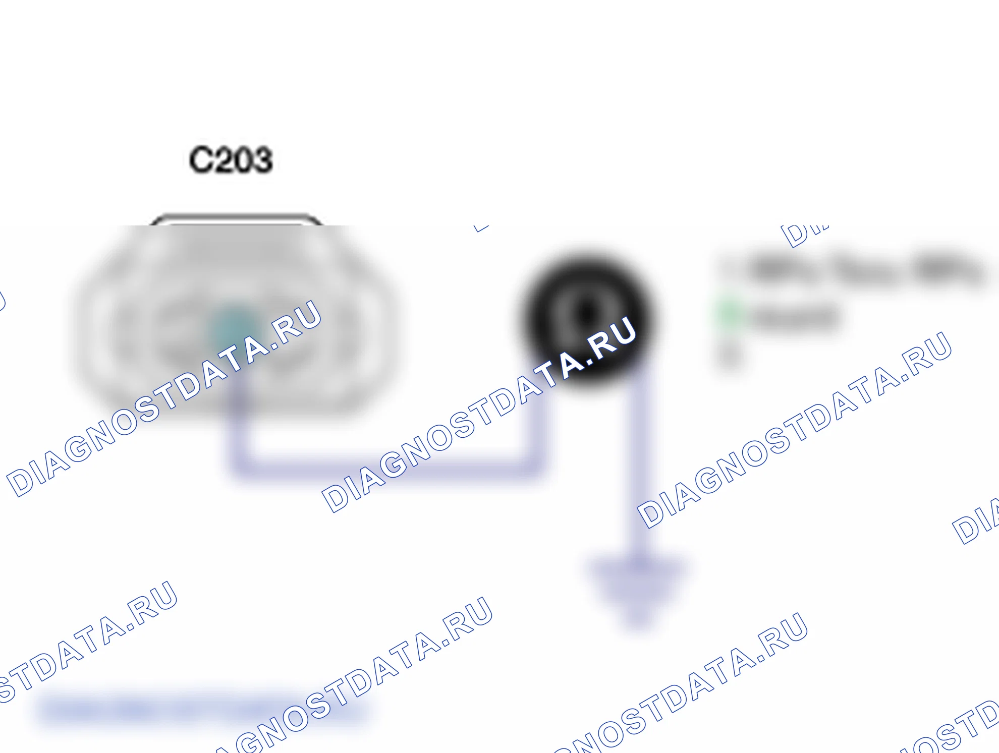 Контроль проводов — P0192. Hyundai Santa Fe CM