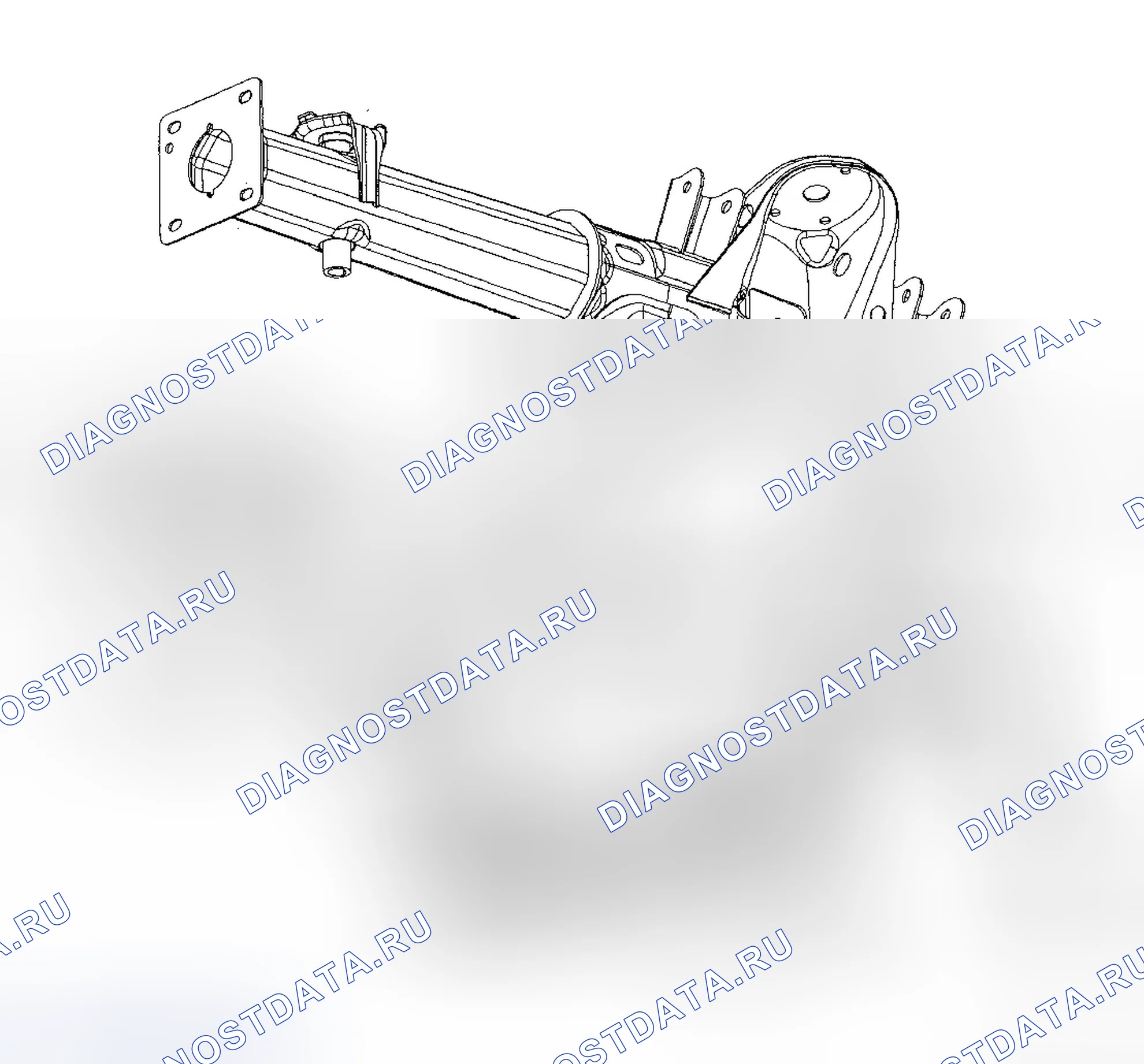 Рис. 18: ДЕМОНТАЖ. Dodge Dakota III