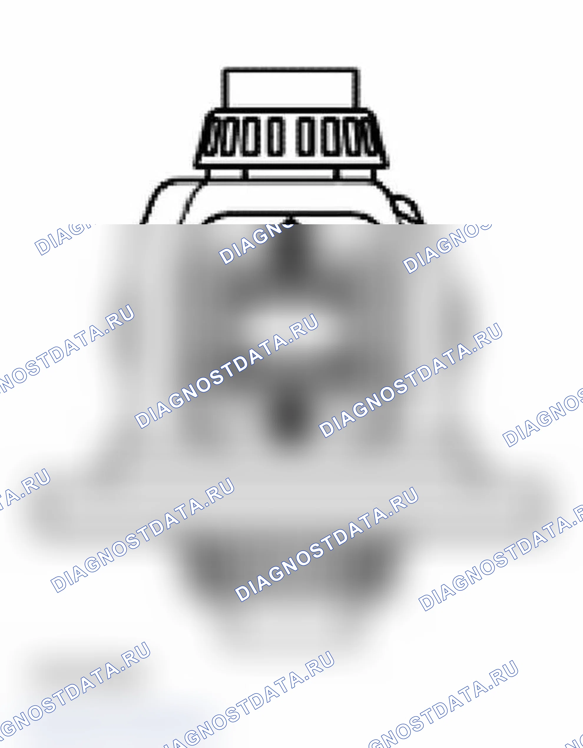 Рис. 249: Регулировка конических шестерен дифференциала. Audi A4 B6