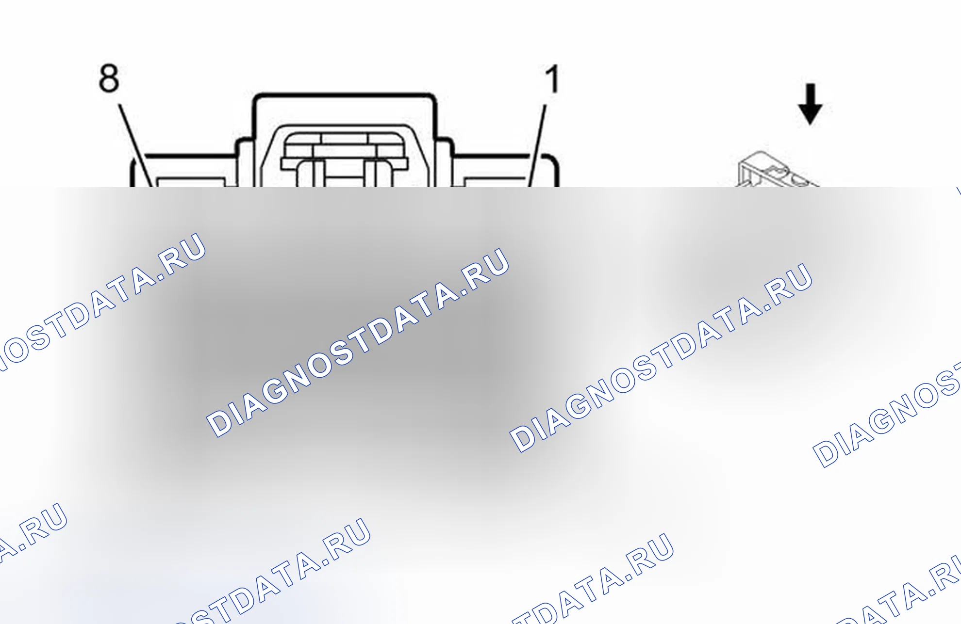 Рис. 383: Радио Х4. Chevrolet Traverse I