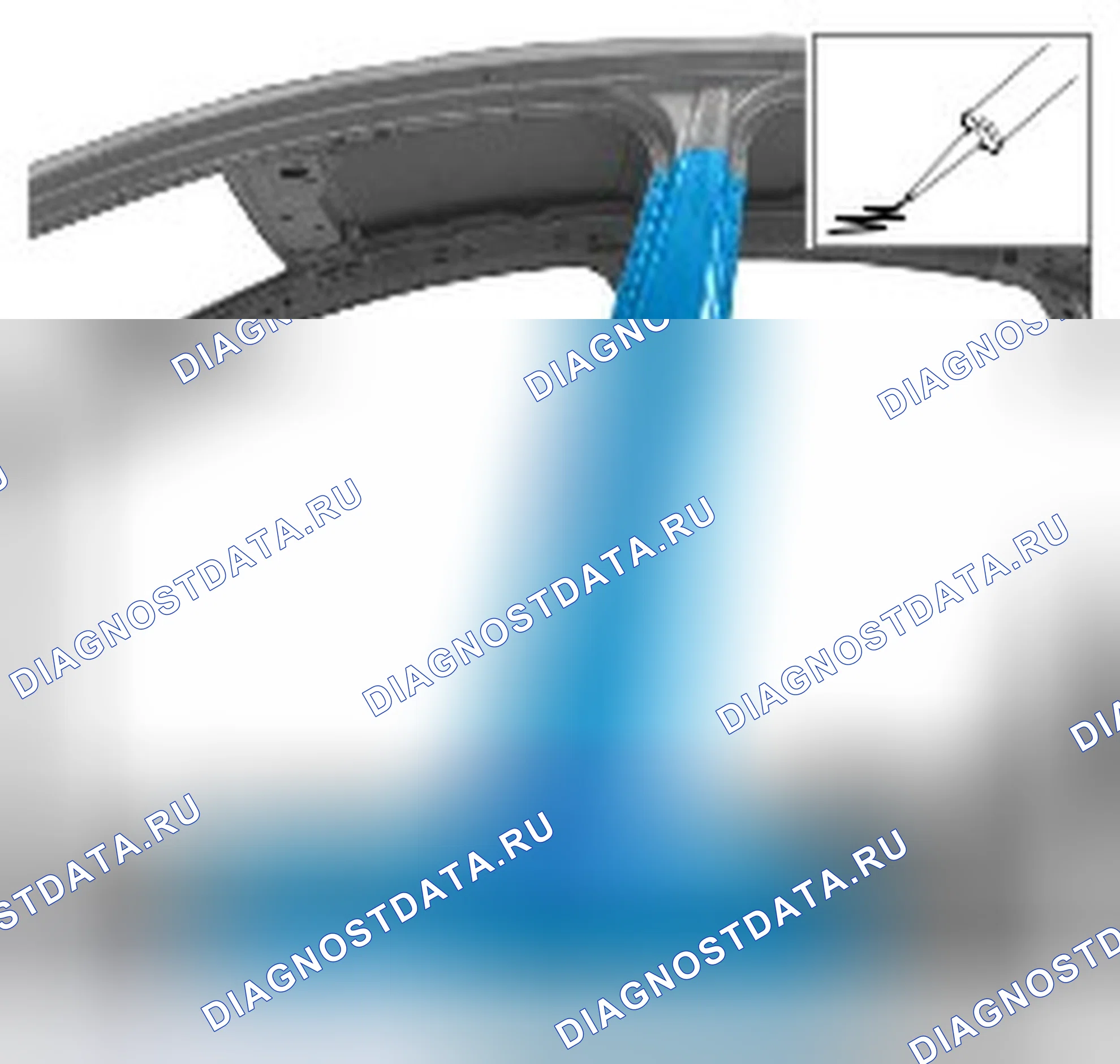 Как снять и установить наружную панель стойки 'В'. Ford Mondeo IV рестайлинг