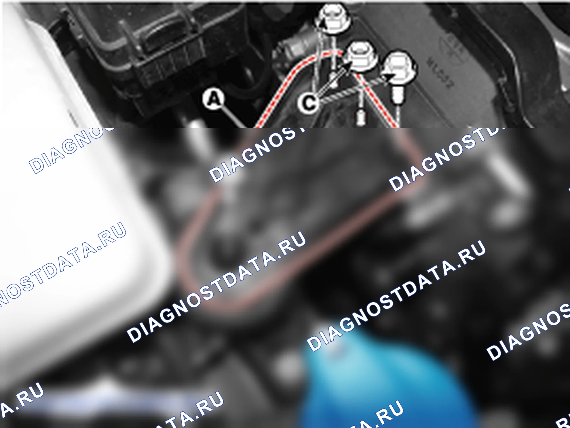 Снятие монтажа двигателя. Hyundai i20 GB