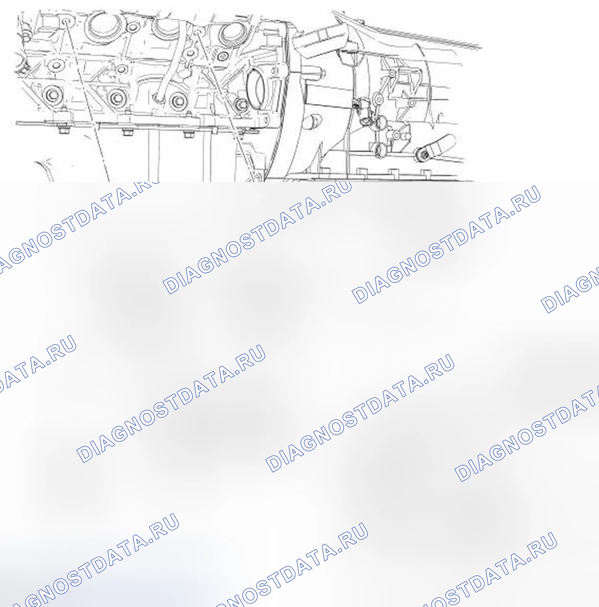 Рис. 192: Опорный изолятор двигателя Lh. Ford Expedition III