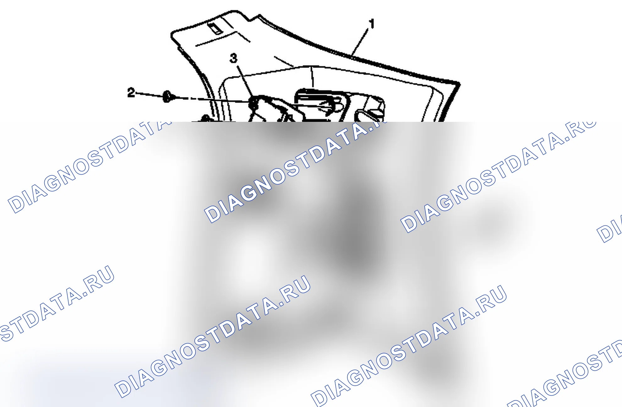 Рис. 13: Замена сборки Telltale информационного центра (Tahoe/Suburban/Yukon/Yukon XL). Chevrolet Tahoe III
