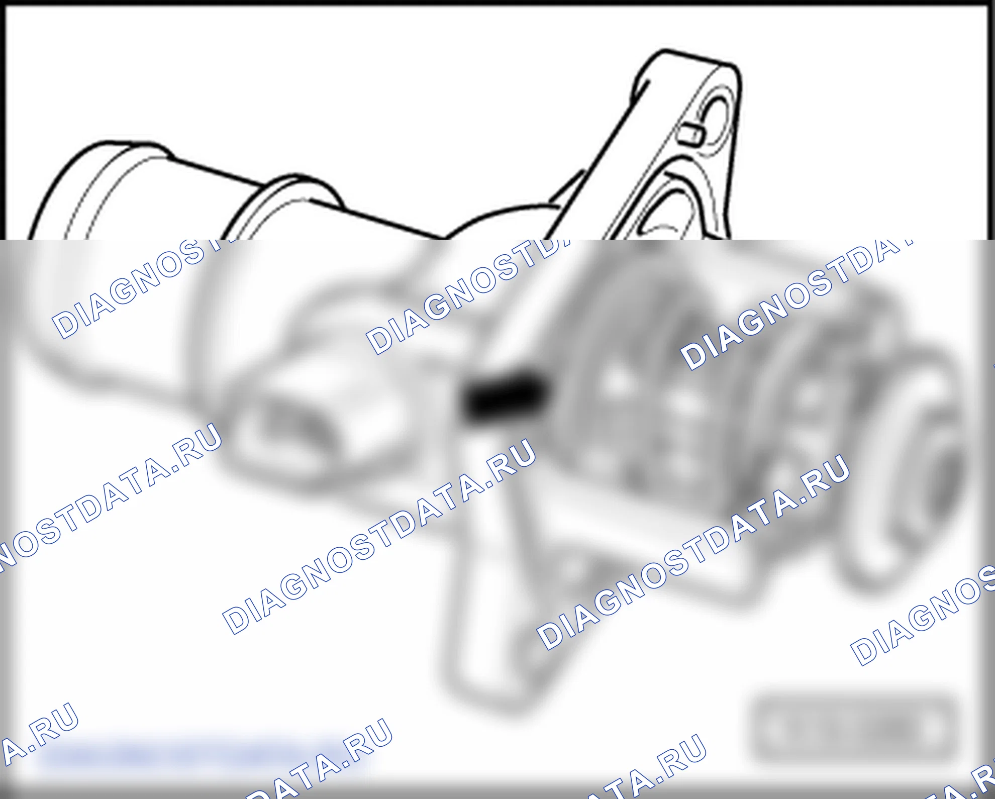 Части системы охлаждения (4-цил. двигатель с впрыском (двигатель 2,0 л, непосредственный впрыск)). Volkswagen Golf Mk5