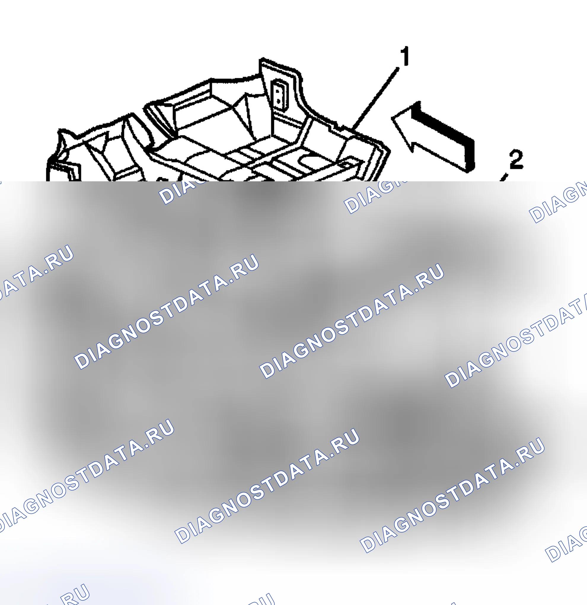 Рис. 4: Порядок демонтажа. Hyundai Veracruz I
