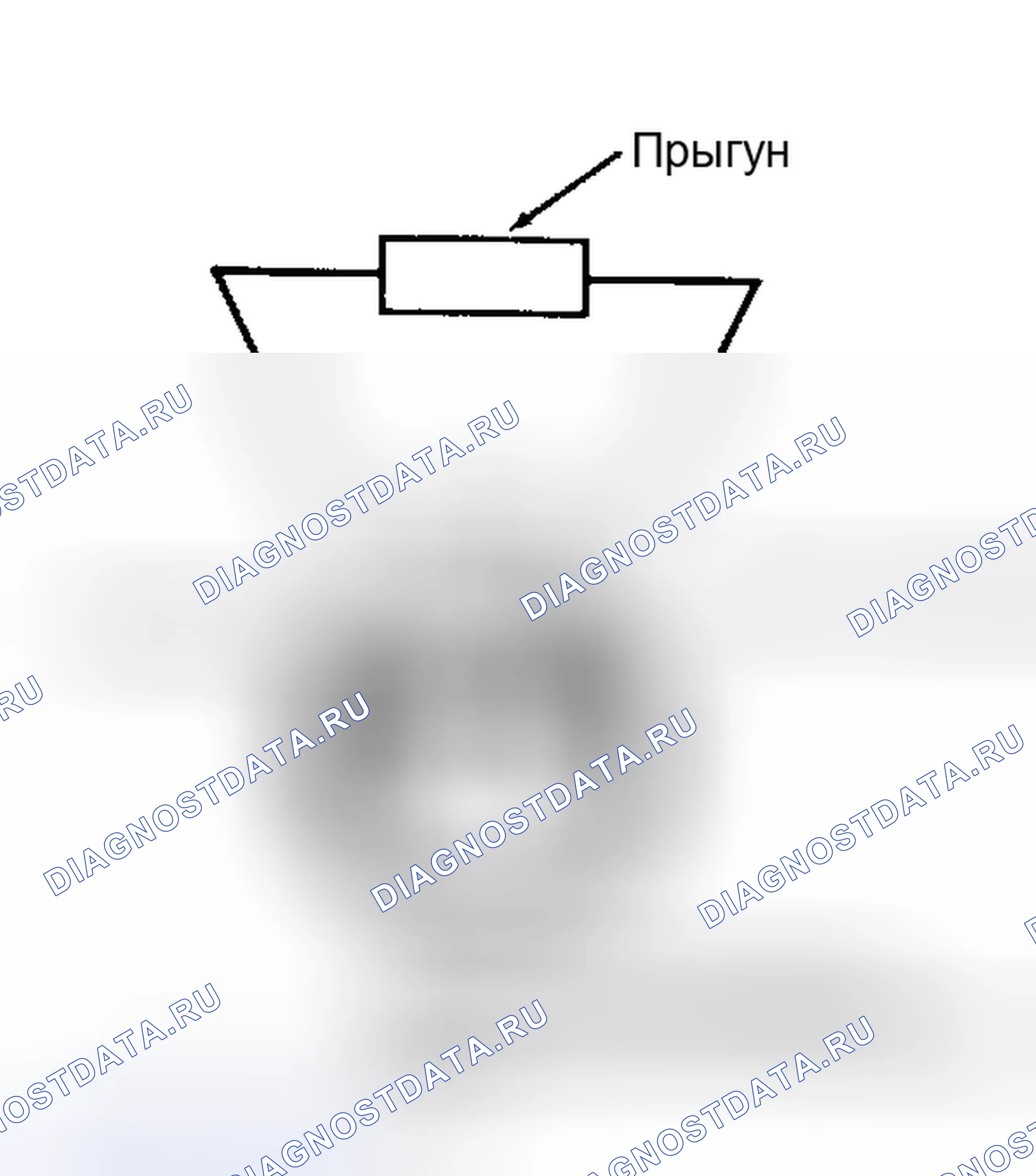 Рис. 237: DR22 (3 из 3) - Проверка разъема электромагнита рециркуляция отработавших газов. Dodge Dakota Shelby 