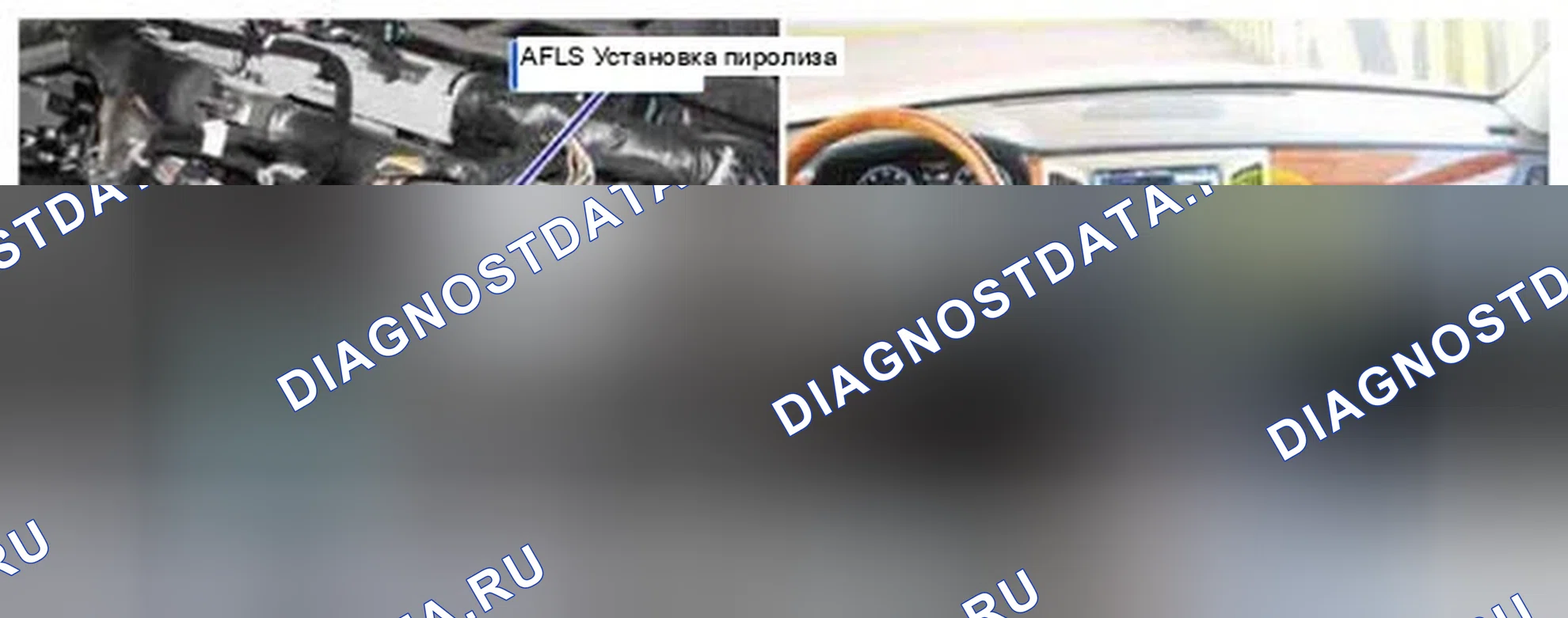 Рис. 224: Расположение компонентов. Hyundai Equus II
