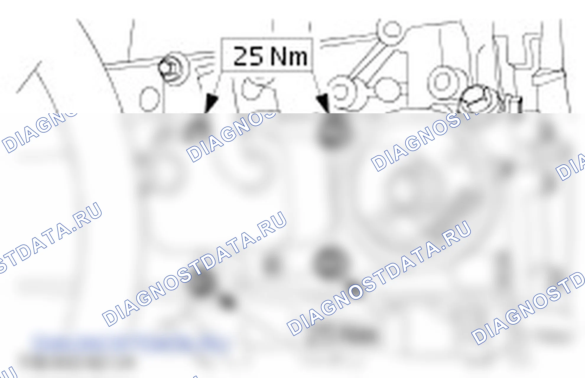 Сборка двигателя. Ford Transit Connect I