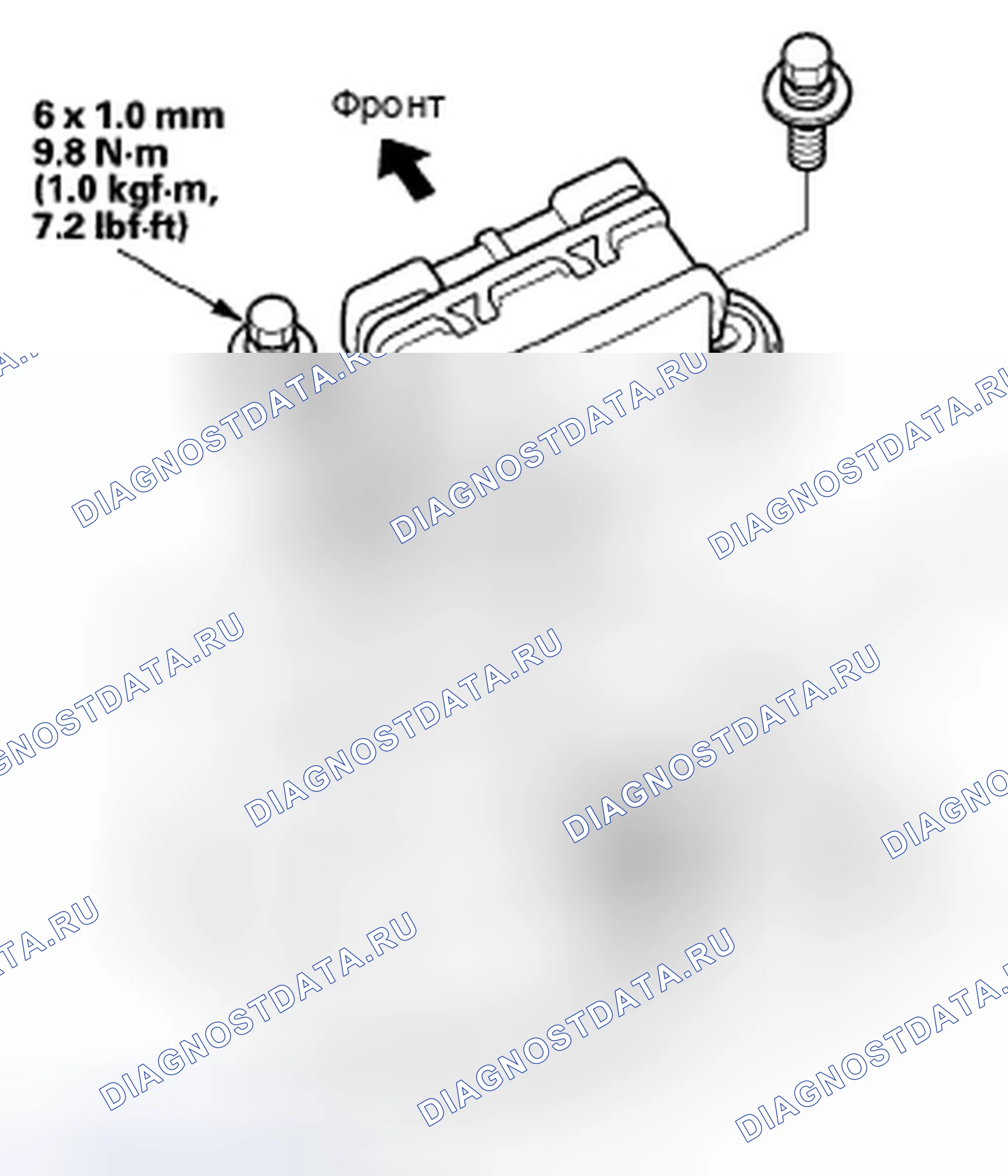 Рис. 27: Замена кластера датчиков. Honda Element YH2 рестайлинг 2