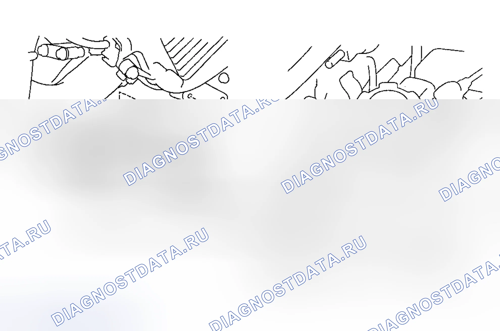 Рис. 69: Демонтаж и установка (Camry CNG и бензин Models, Camry Solara, Celica, Corolla, ECHO и RAV4). Toyota Camry Solara I