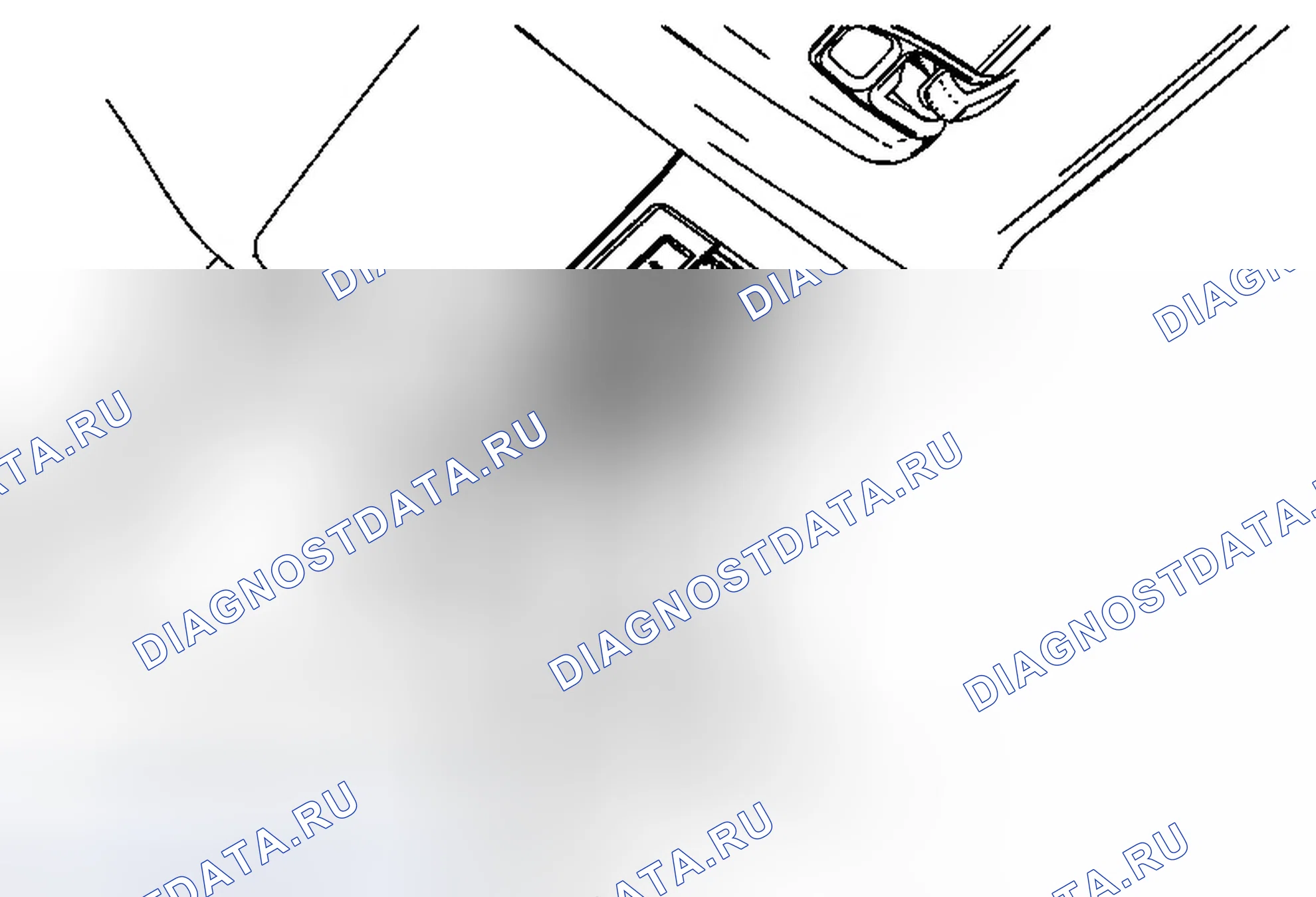Рис. 14: Замена лампы считывания. Chevrolet Cruze I рестайлинг