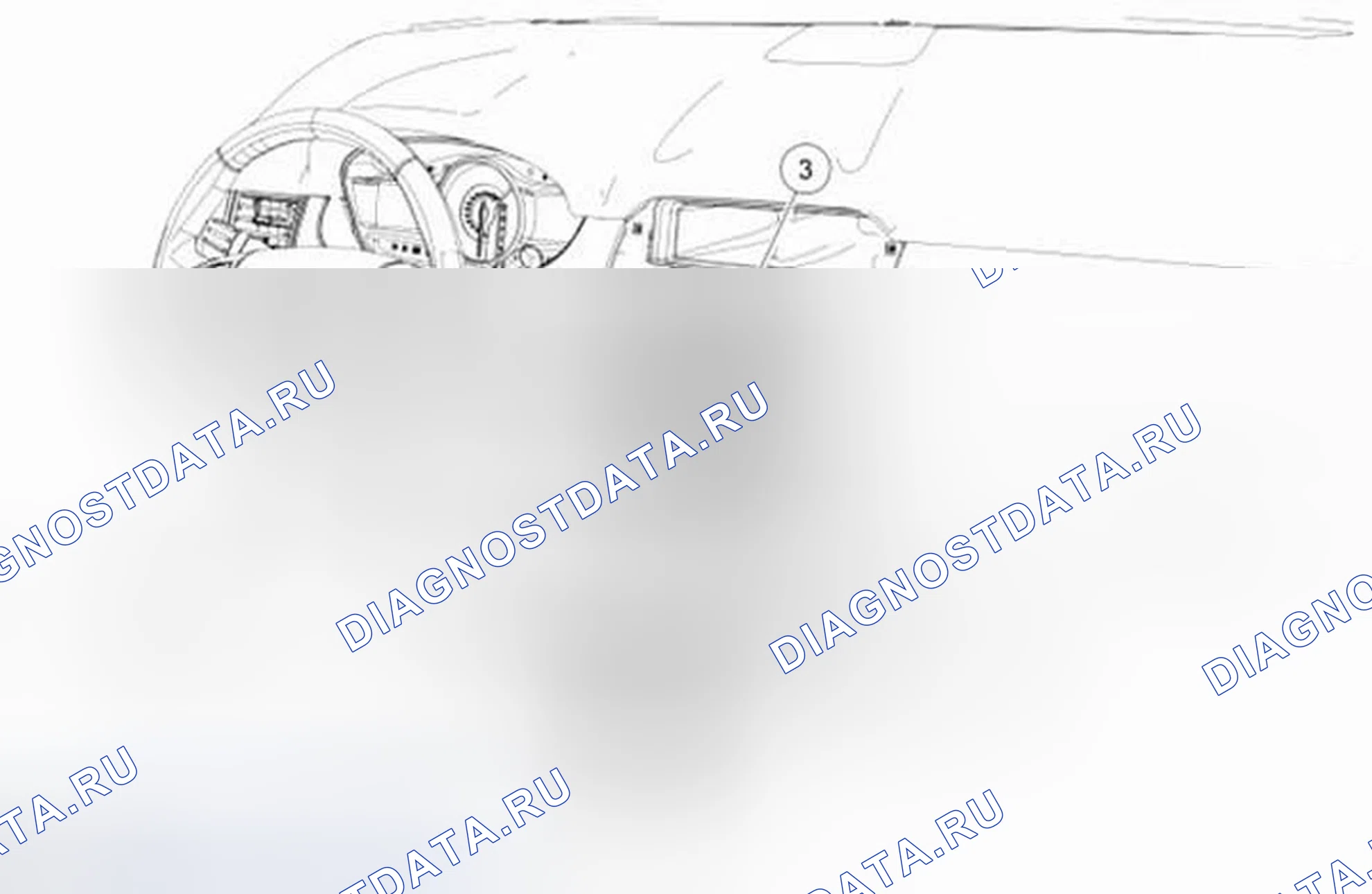 Рис. 81: Кромка показана на иллюстрации, Mkx аналогично. Ford Edge I рестайлинг