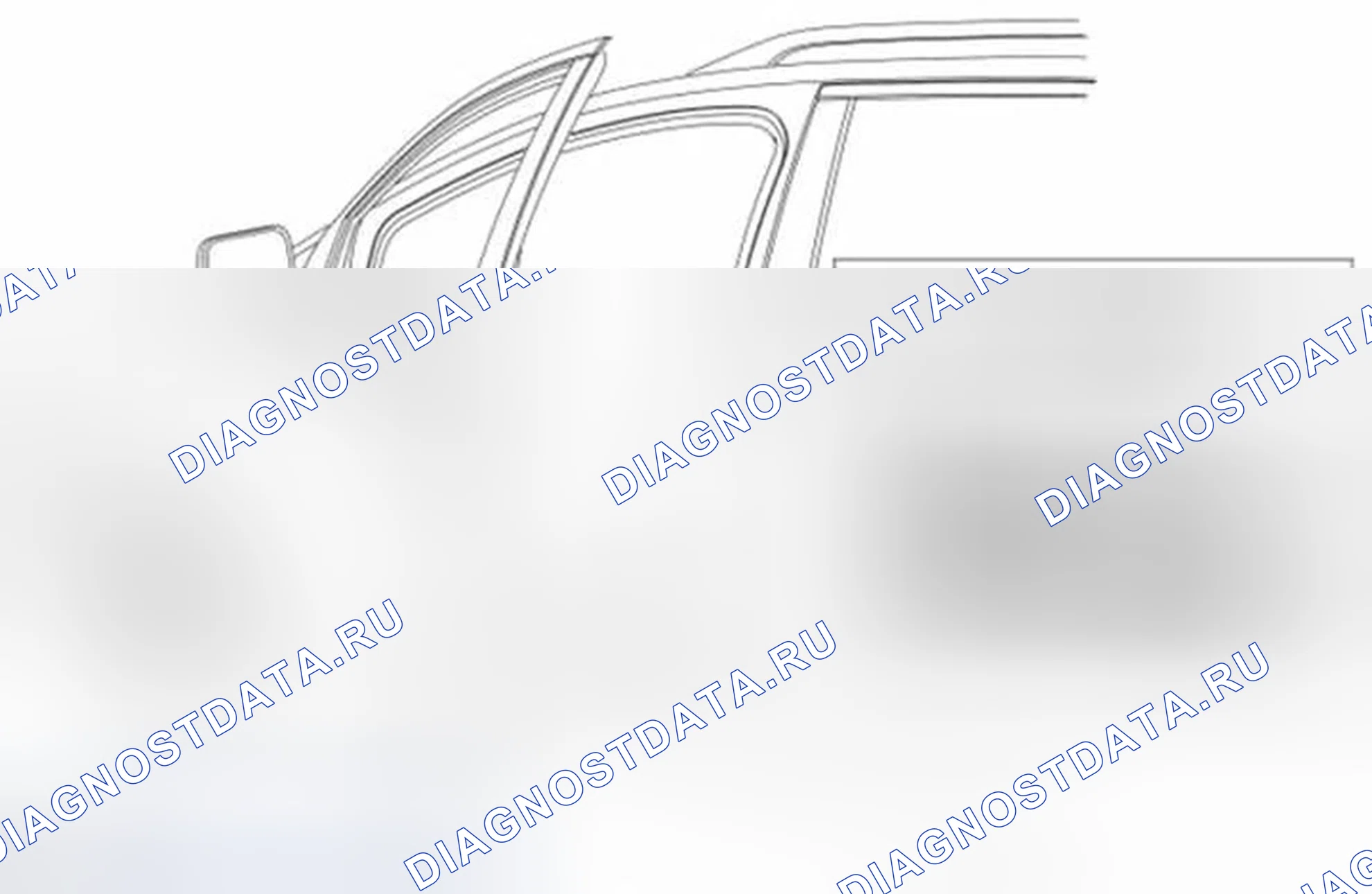 Рис. 3: Система маркировки транспортных средств (VC). Ford Edge I рестайлинг