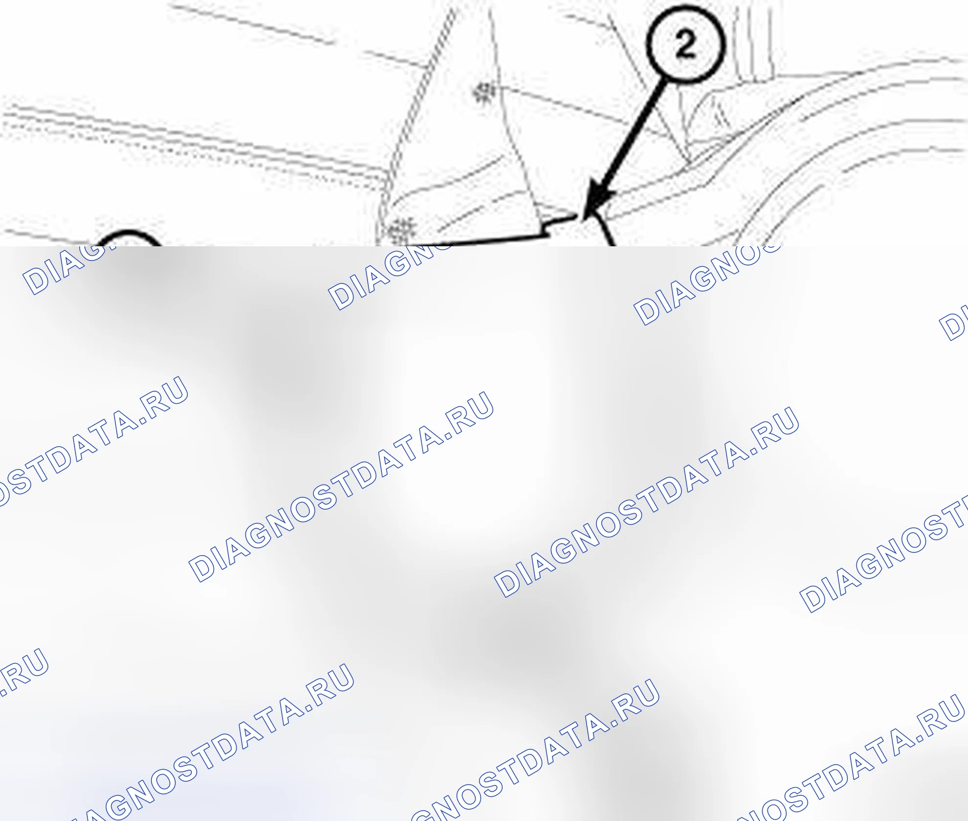 Рис. 379: Анкерная крышка - транспортные средства, построенные до 12 / 2008. Jeep Liberty II