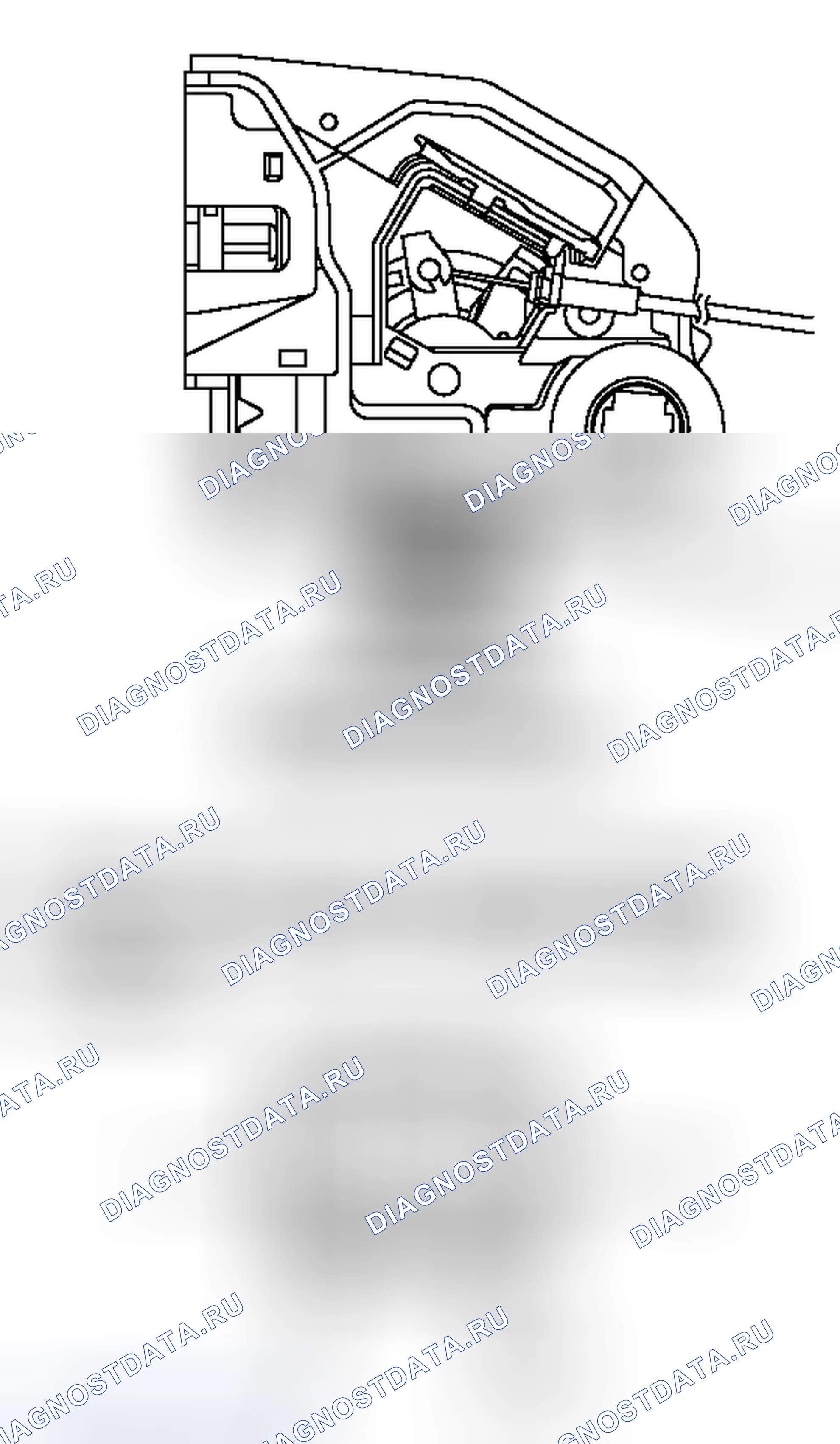 Рис. 46: ПРОВЕРКА замков дверей и противоугонной системы. Toyota Sequoia II рестайлинг