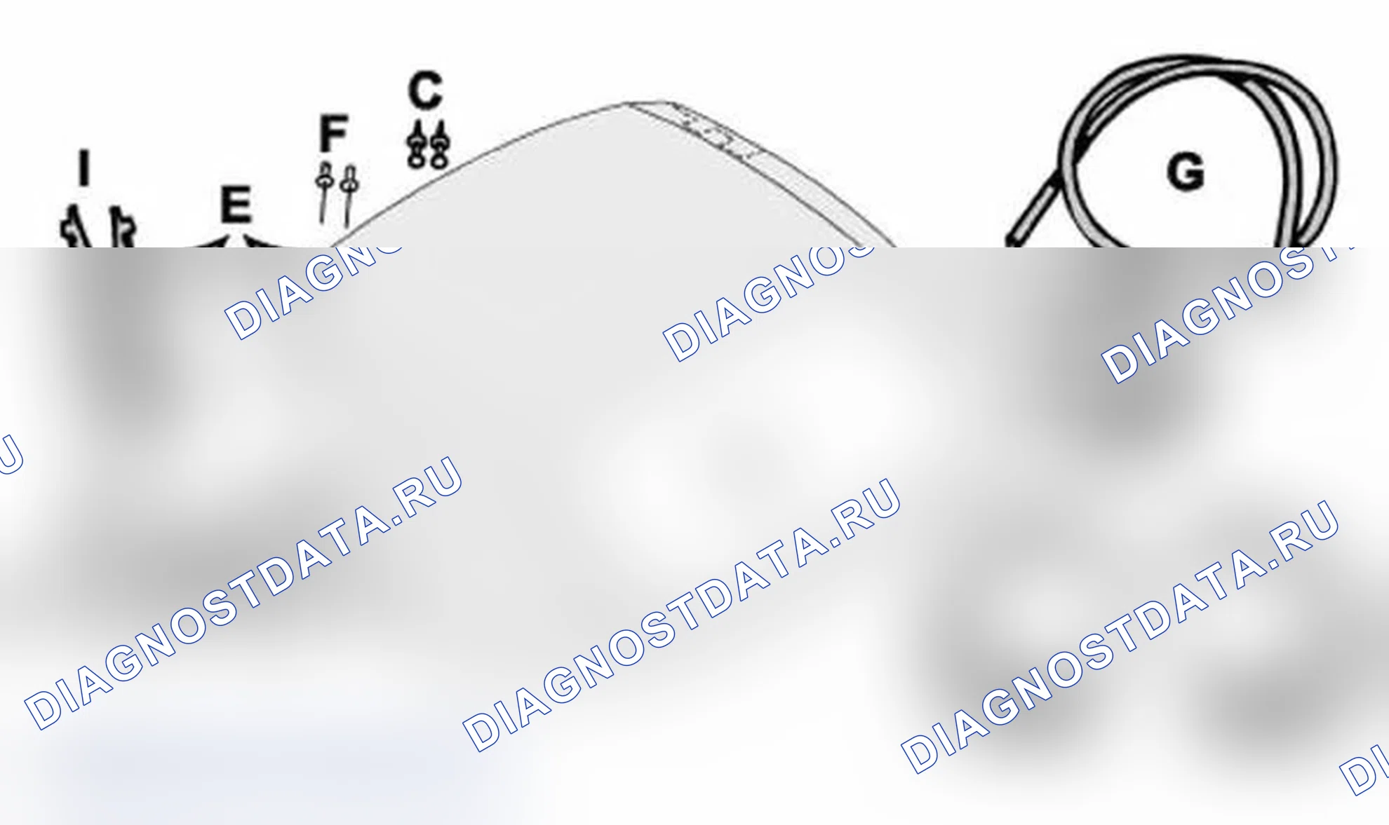 Рис. 84: Замена покрытия с складным верхом. Porsche Boxster S 986