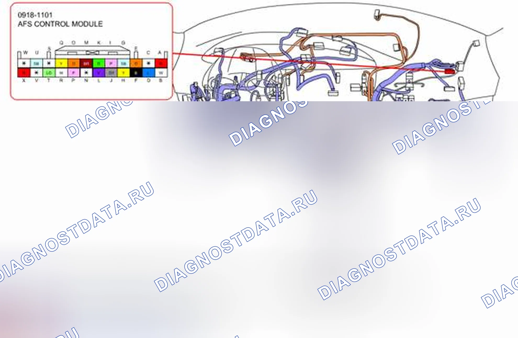 Рис. 1: ГРАФИКИ РАСПОЛОЖЕНИЯ КОМПОНЕНТОВ. Honda CR-V IV рестайлинг
