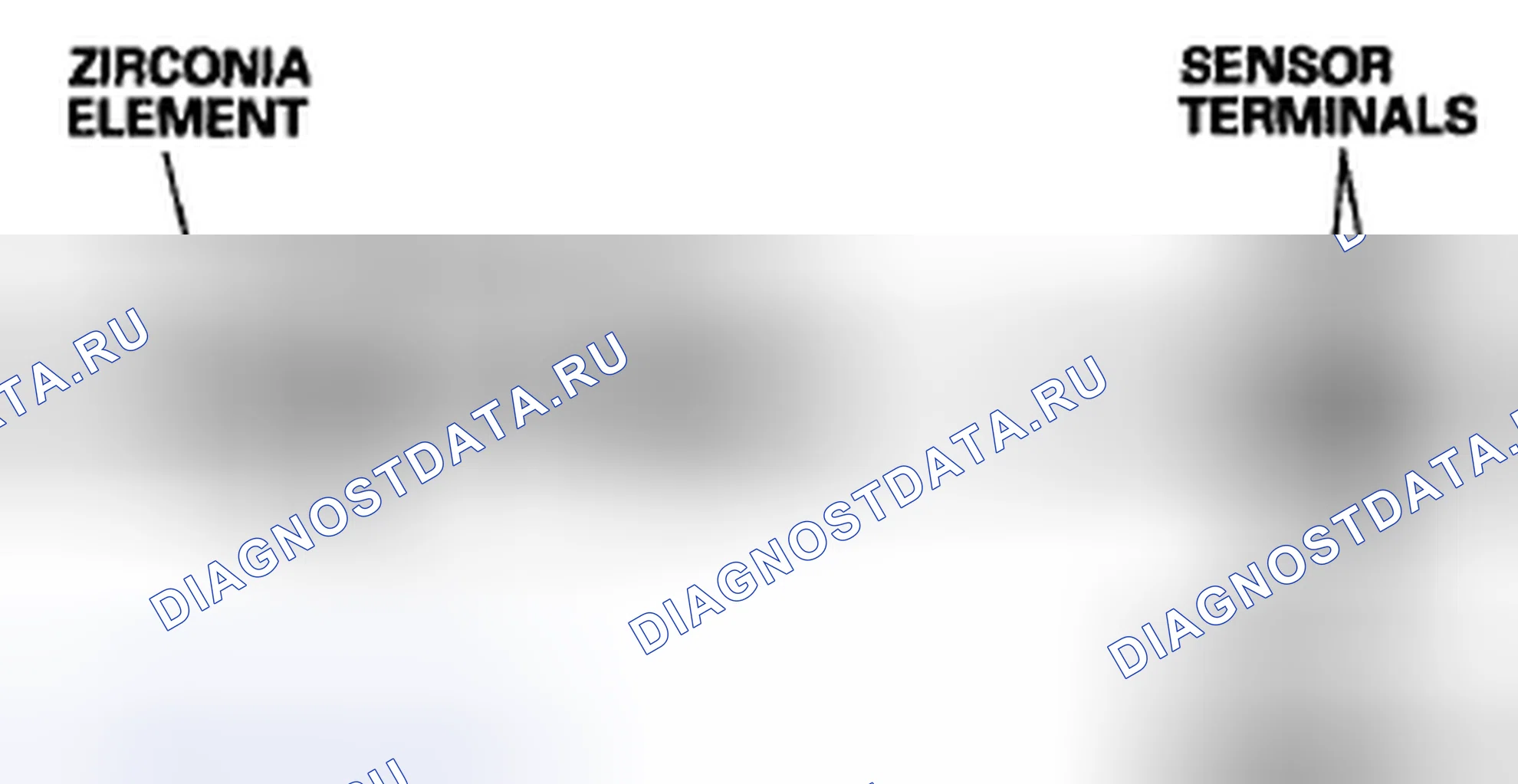 Рис. 105: Датчик определения состава топливовоздушной смеси (A / F). Acura CSX I