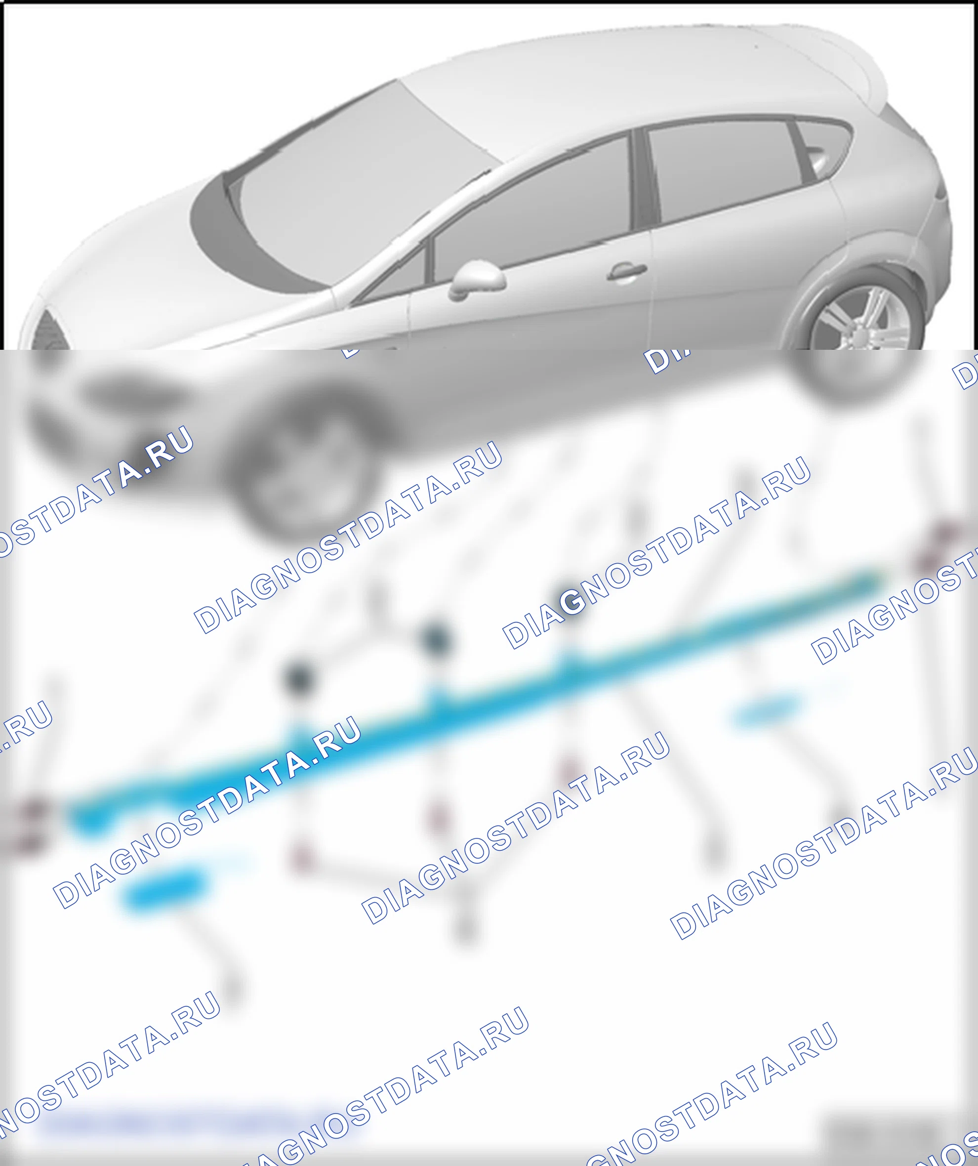 Молдинги и анаграммы. SEAT Leon Ii