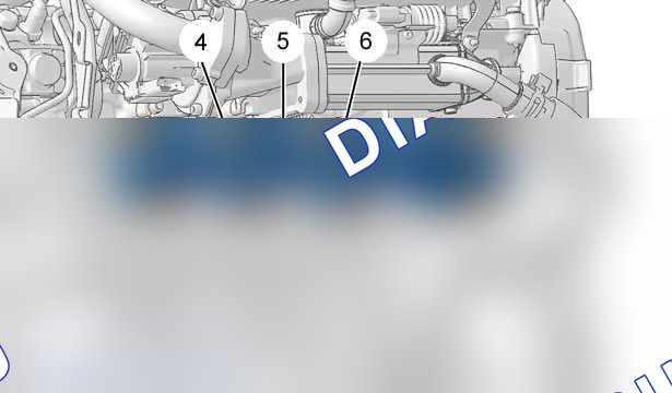 Снятие - установка: выпускной коллектор — b1dp27dd. Peugeot 607 I рестайлинг