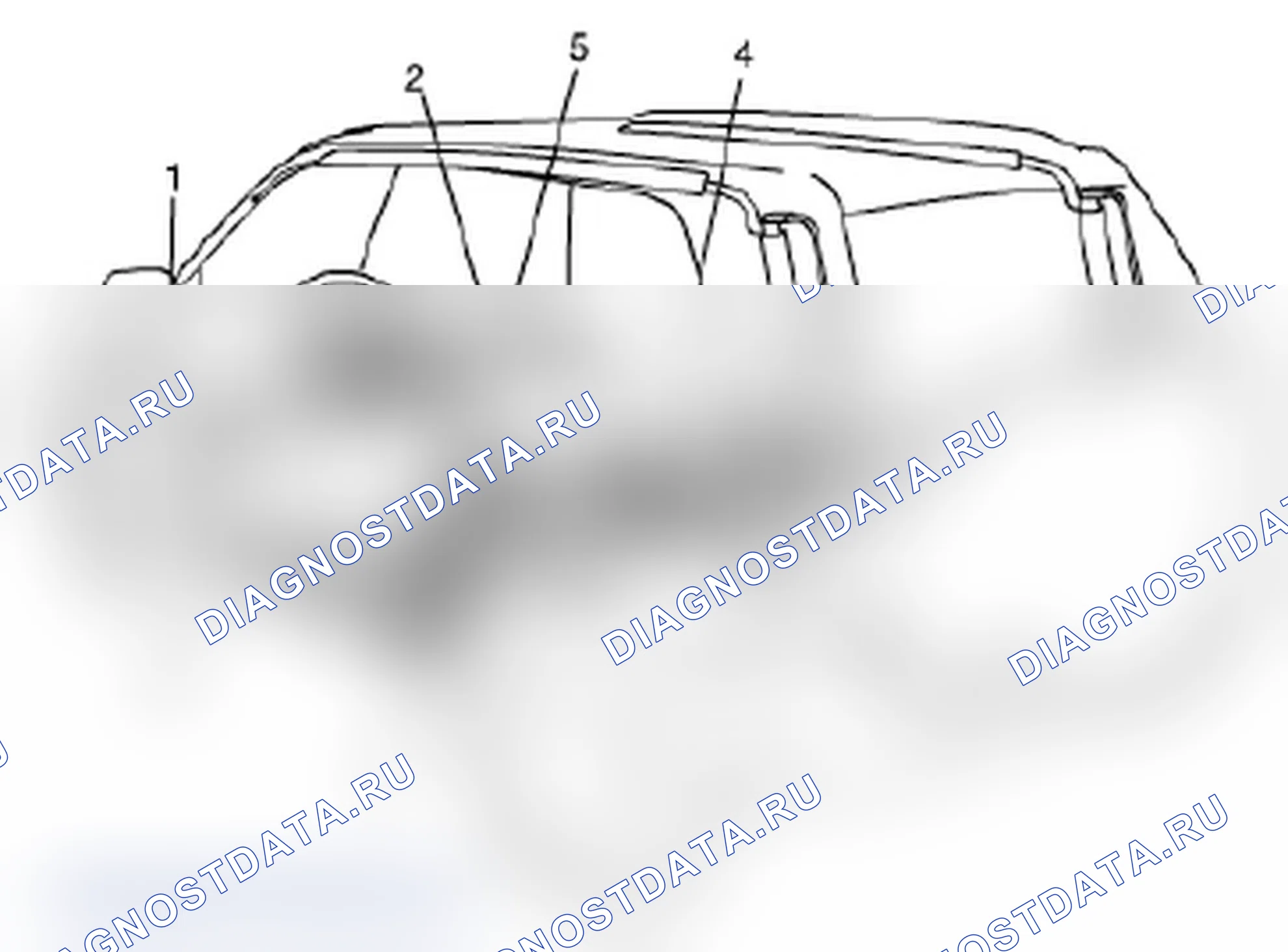 Рис. 302: Жгут проводов и соединитель воздушного мешка. Suzuki Grand Vitara II