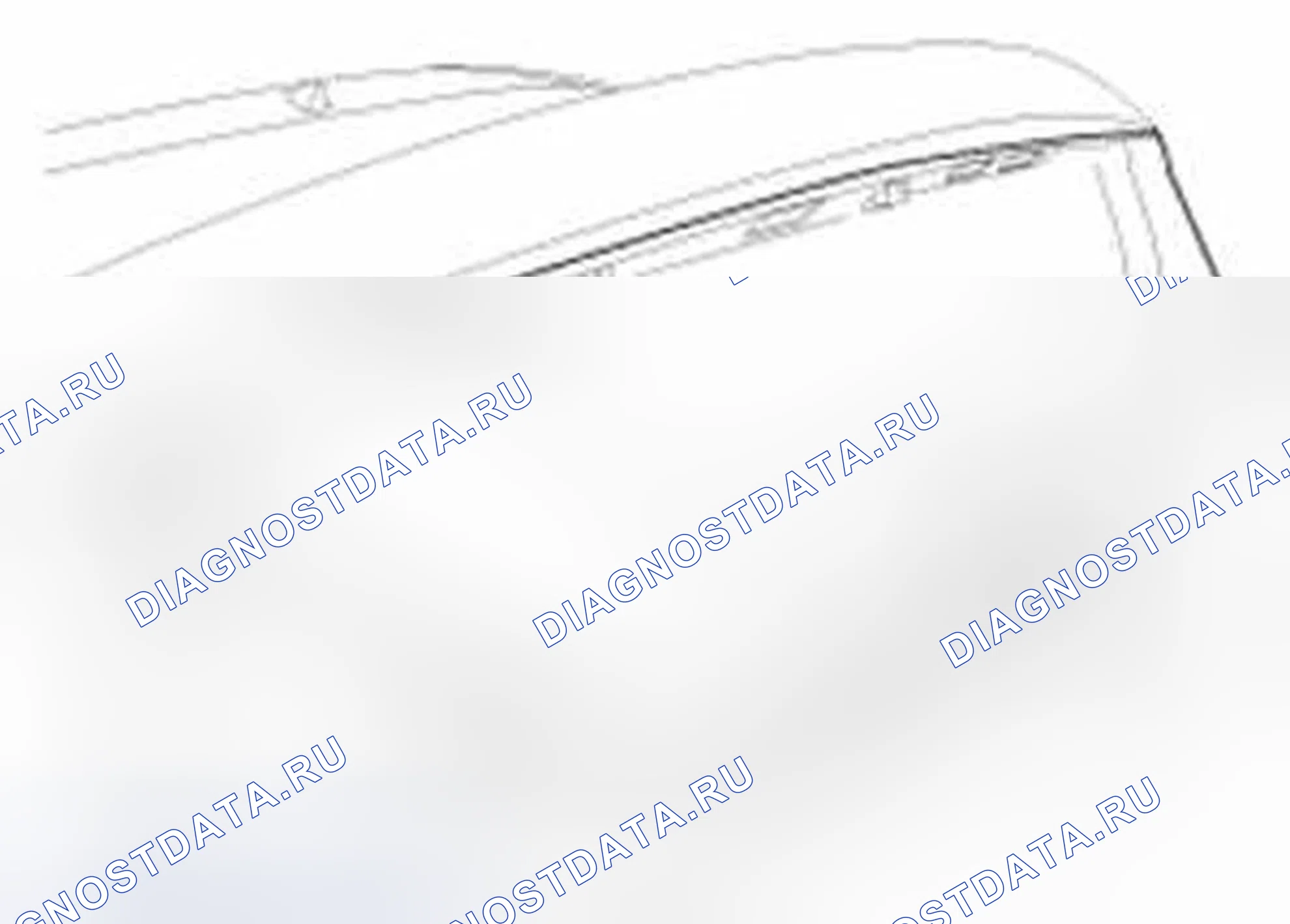 Рис. 32: Замена панели крышки багажника. Hyundai Equus II