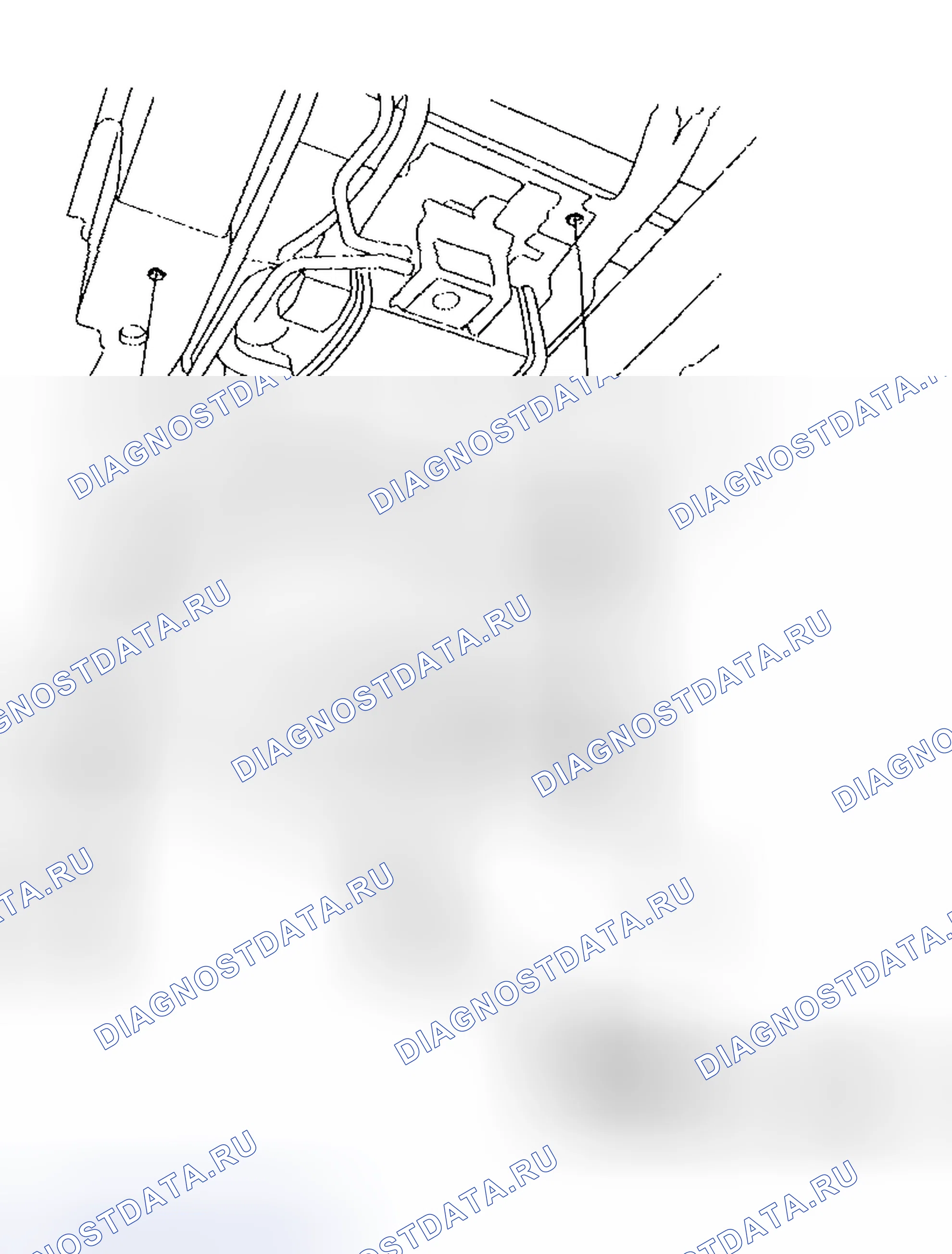 Рис. 61: Замена канистры EVAP. Honda Pilot I