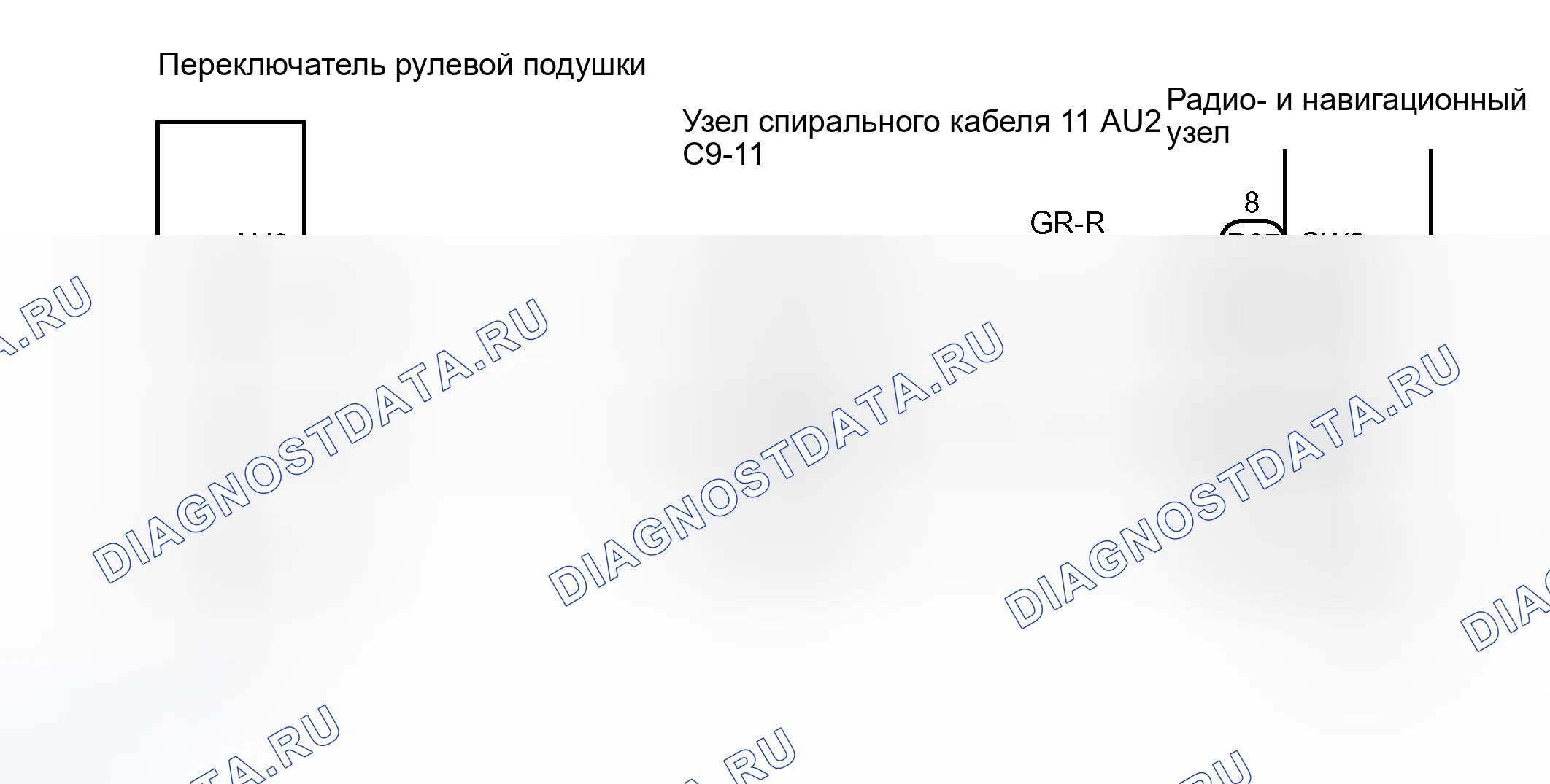 Рис. 131: электросхема. Toyota Sequoia I рестайлинг