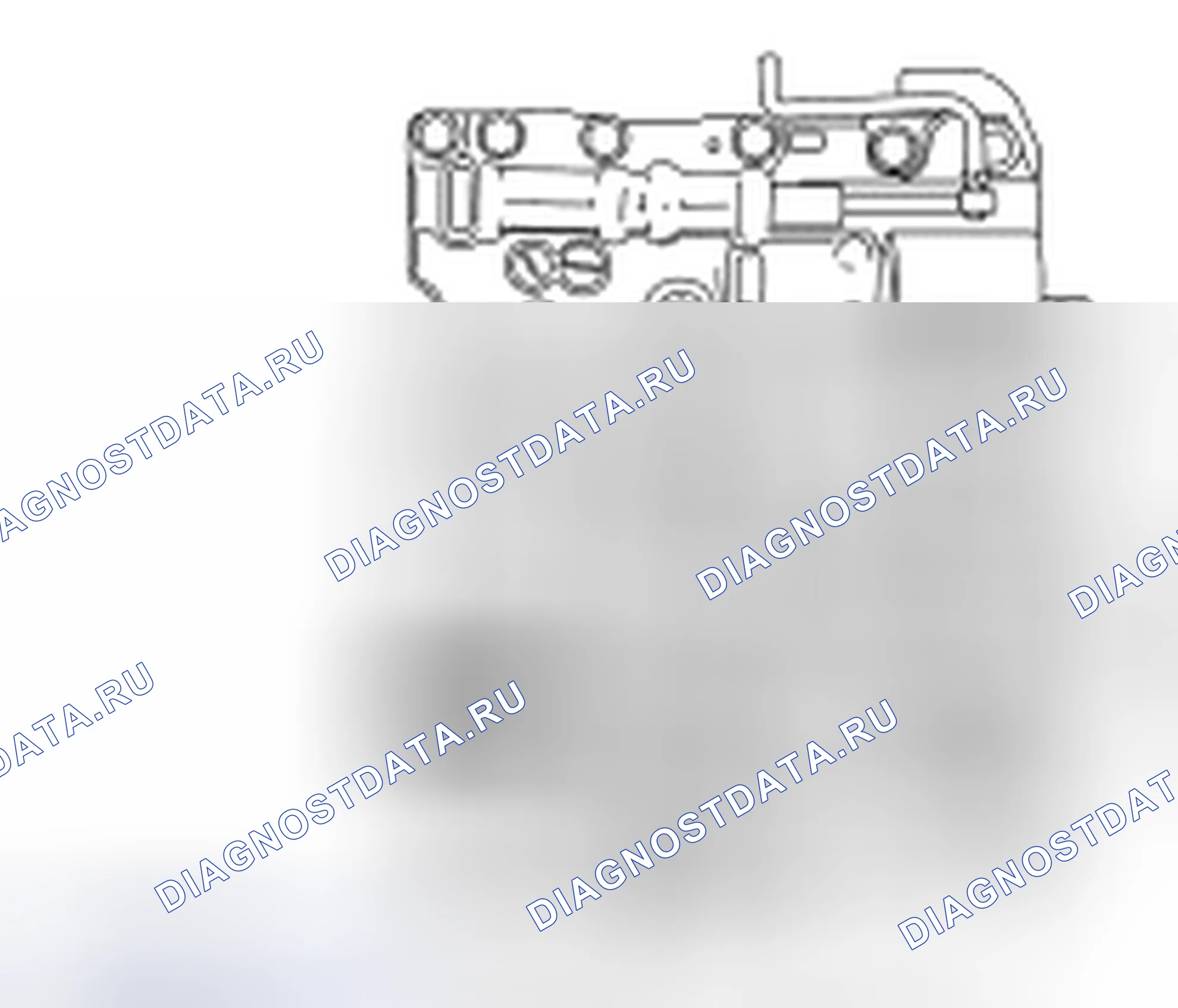 Рис. 73: Датчик температуры трансмиссионной жидкости (TFT). Hyundai Lafesta I