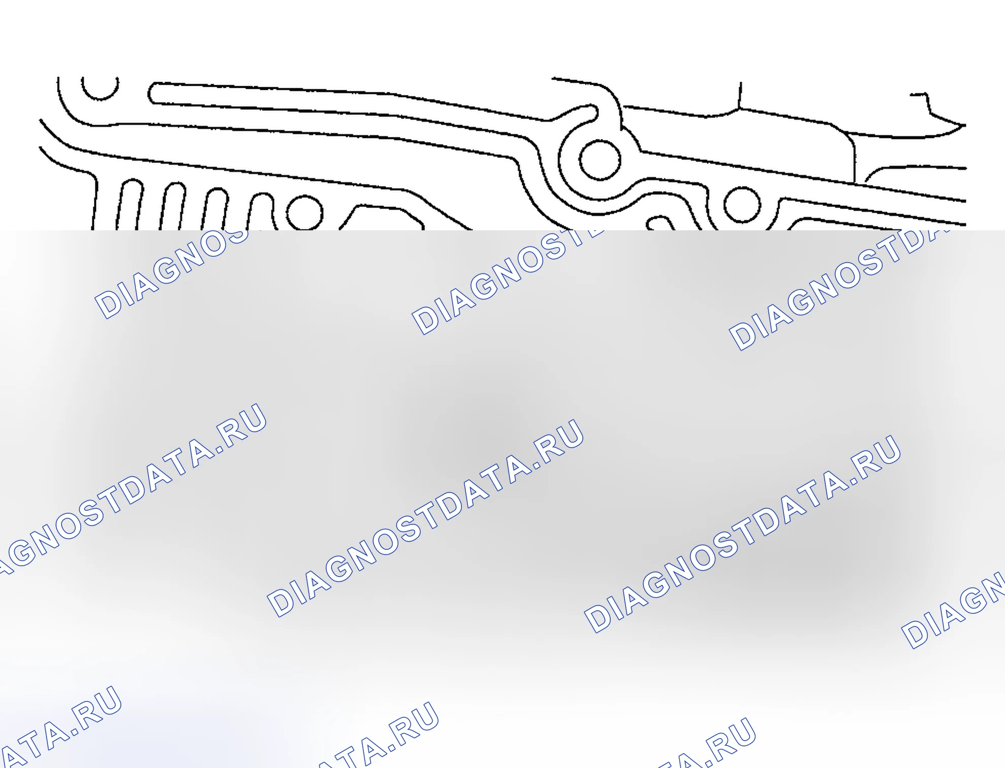 Рис. 525: Позиция 62. Узел болта центральной опоры. Примечание. Hyundai Nexo I