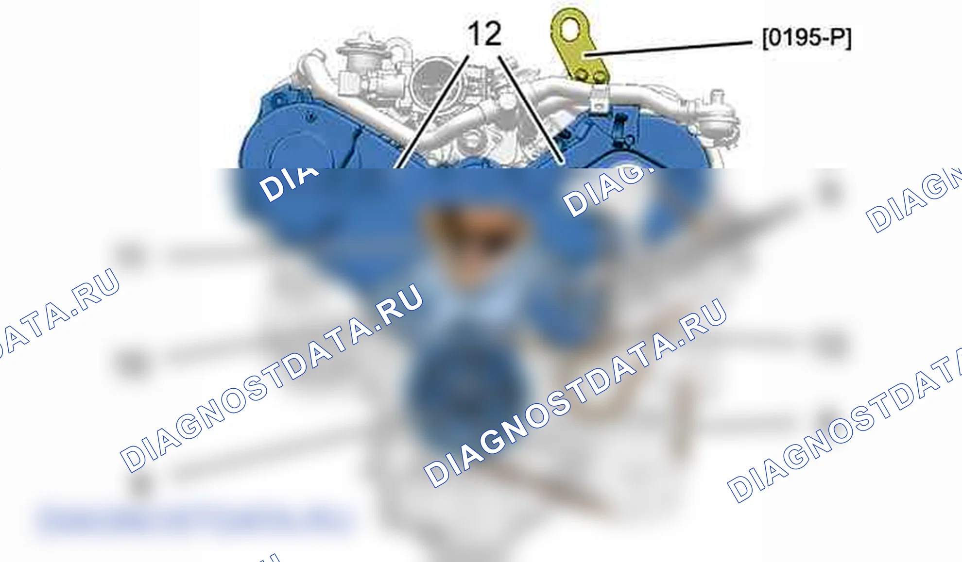 Снятие - установка: ремень ГРМ — b1eg0ssd. Citroen C5 II