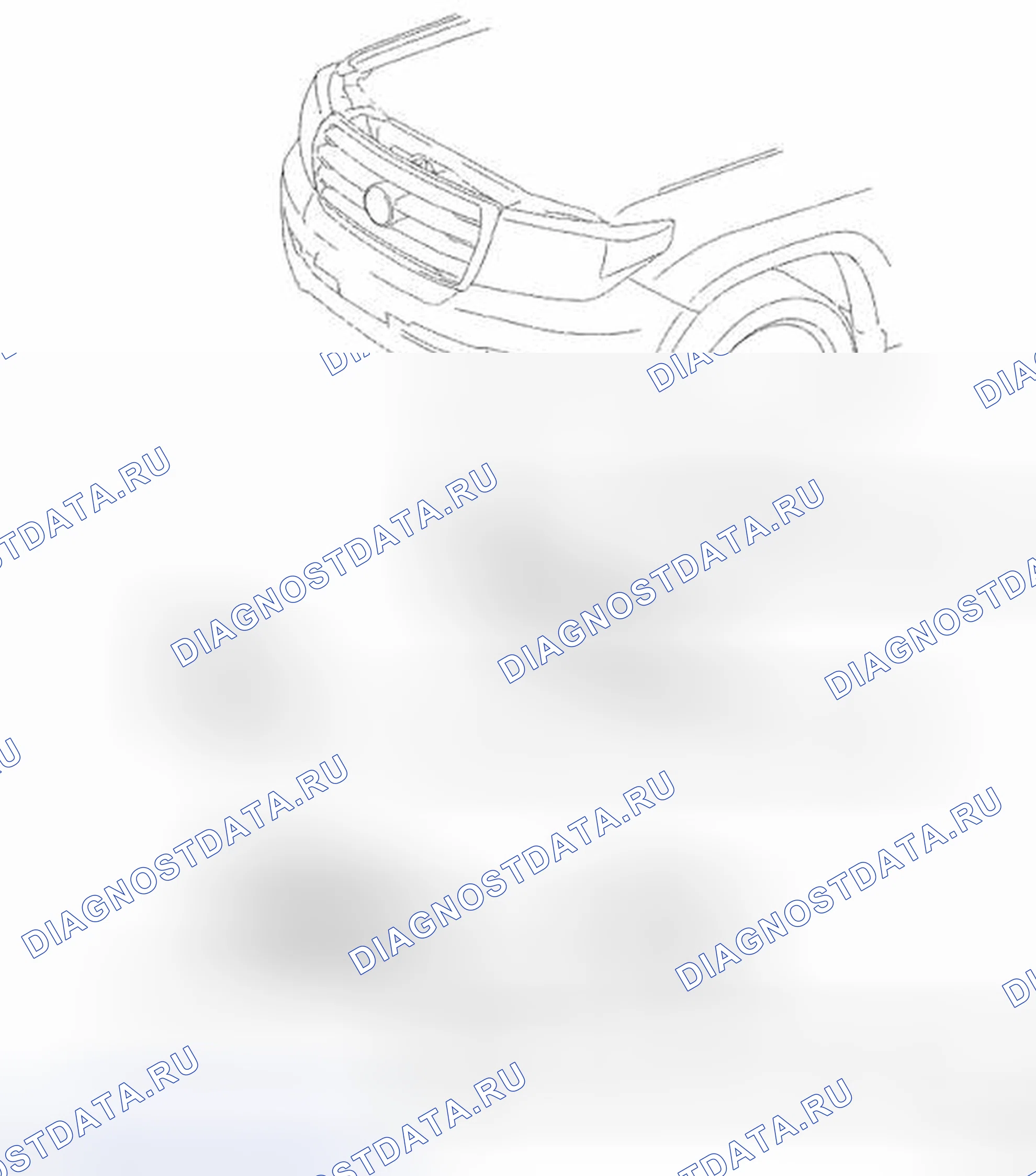 Рис. 162: КОМПОНЕНТЫ. Toyota Land Cruiser 200