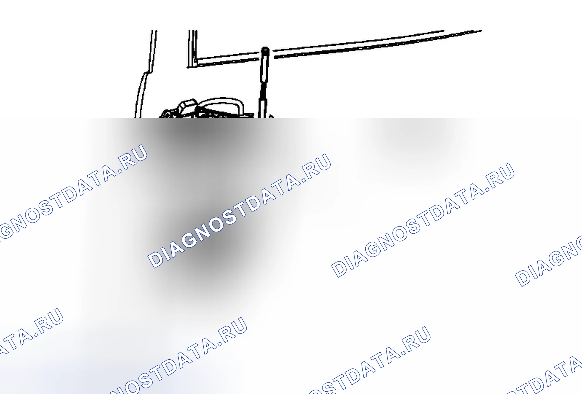Рис. 46: Замена стержня блокировки задней боковой двери. Chevrolet Malibu VIII рестайлинг