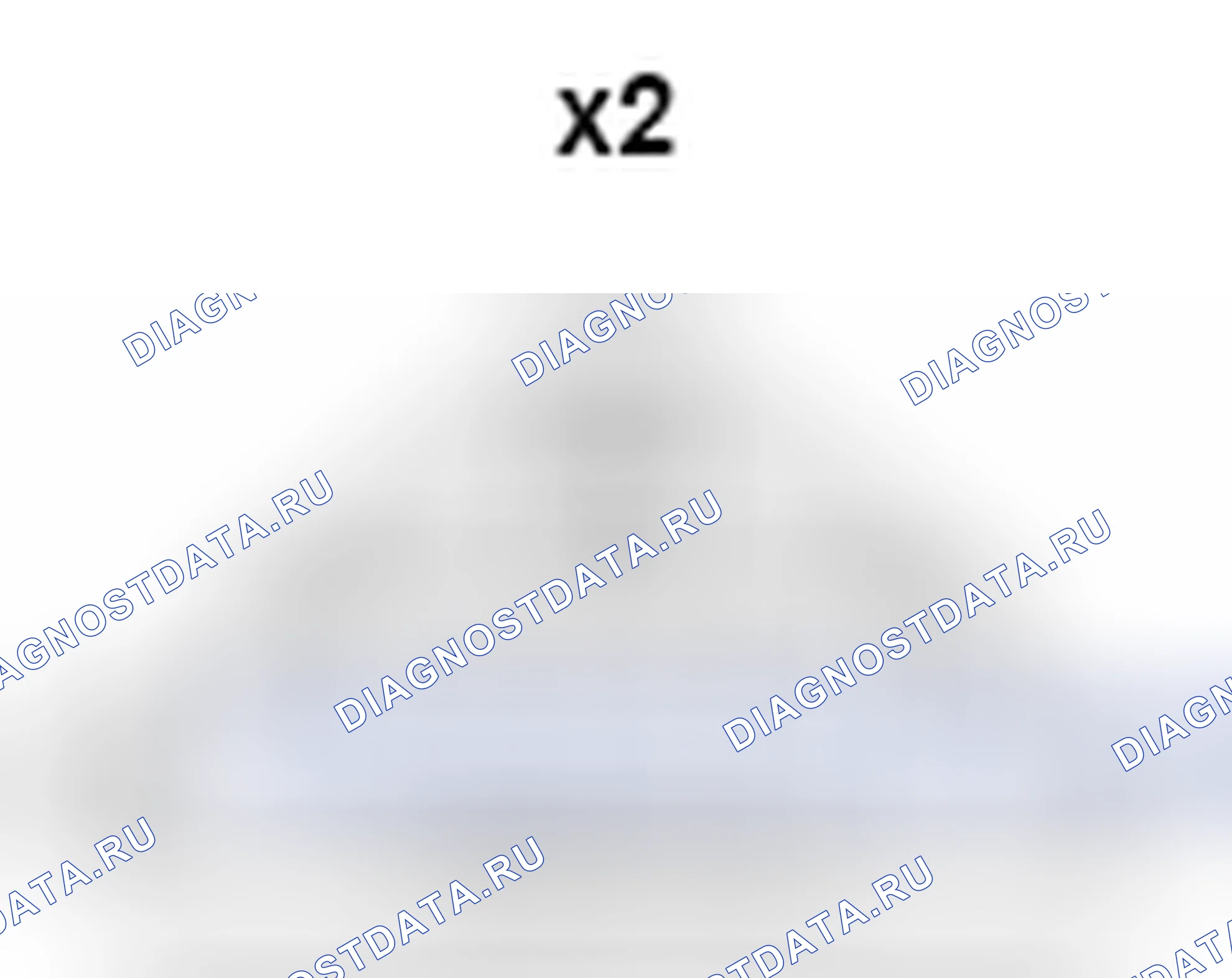 Рис. 738: Вид с торца соединителя инвертора (x2). Toyota Camry XV40 рестайлинг