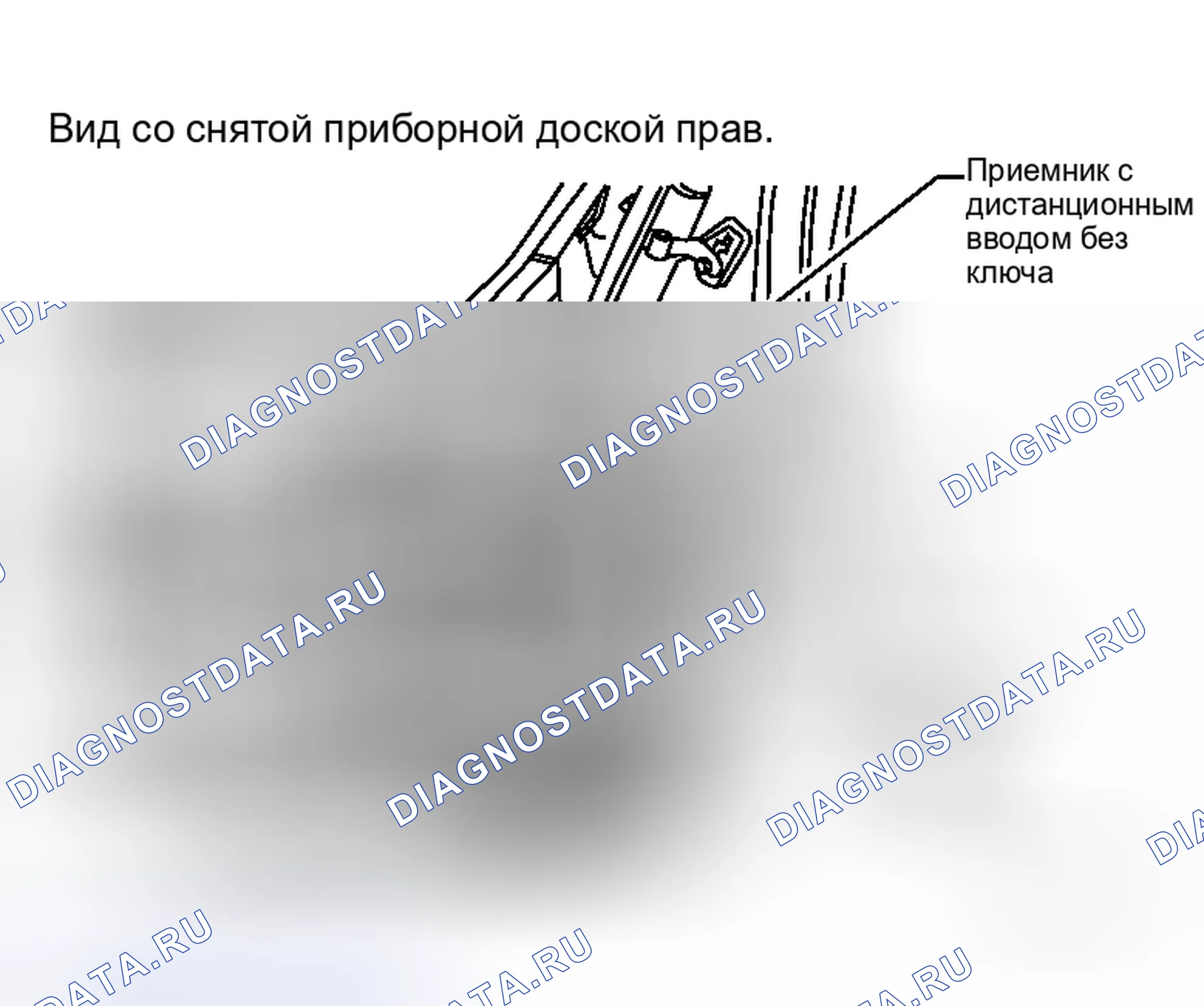 Рис. 22: ДИСТАНЦИОННЫЙ БЕСКЛЮЧЕВОЙ ПРИЕМНИК ВВОДА. Honda N-WGN I