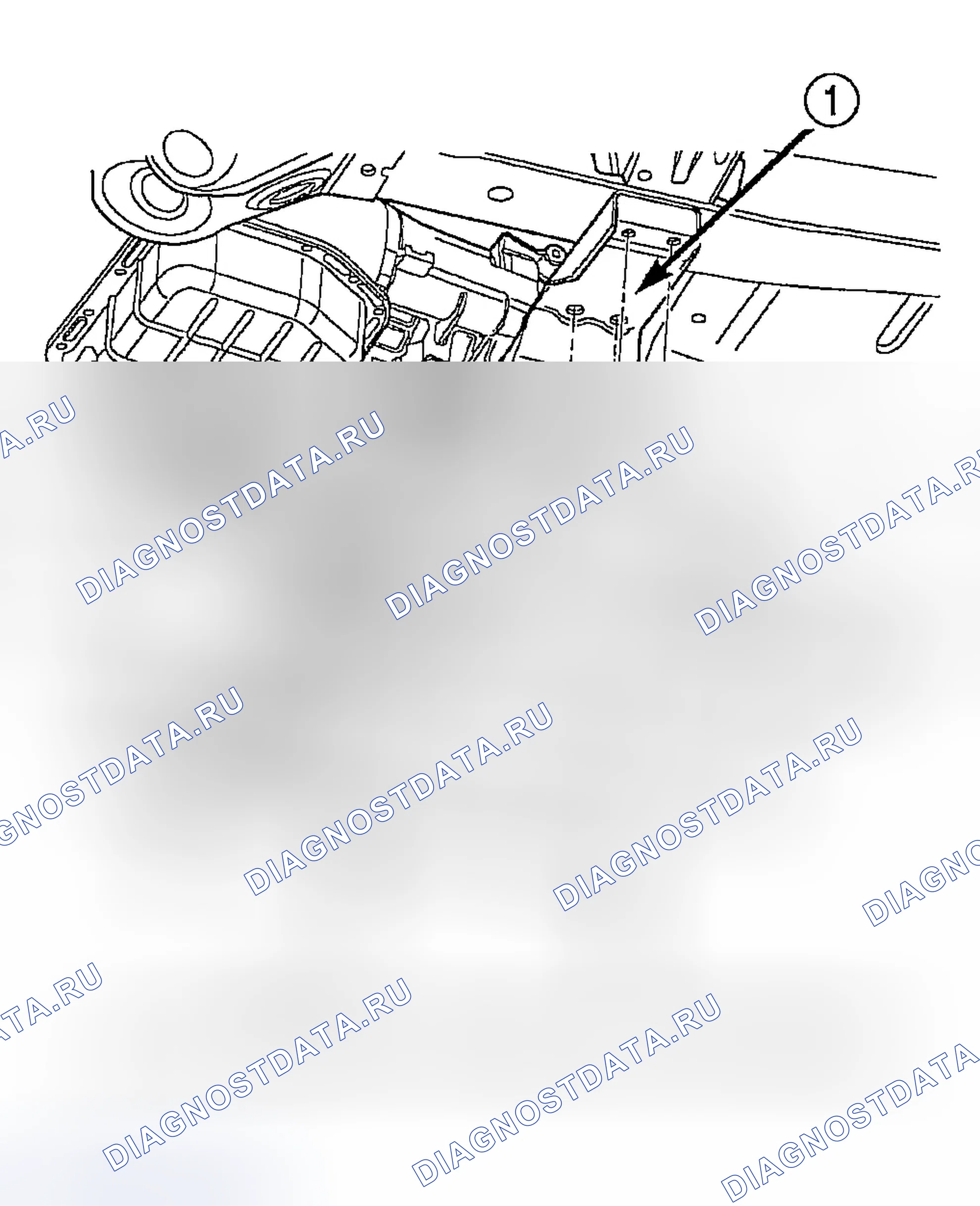 Рис. 4: ДЕМОНТАЖ. Jeep Grand Cherokee WJ