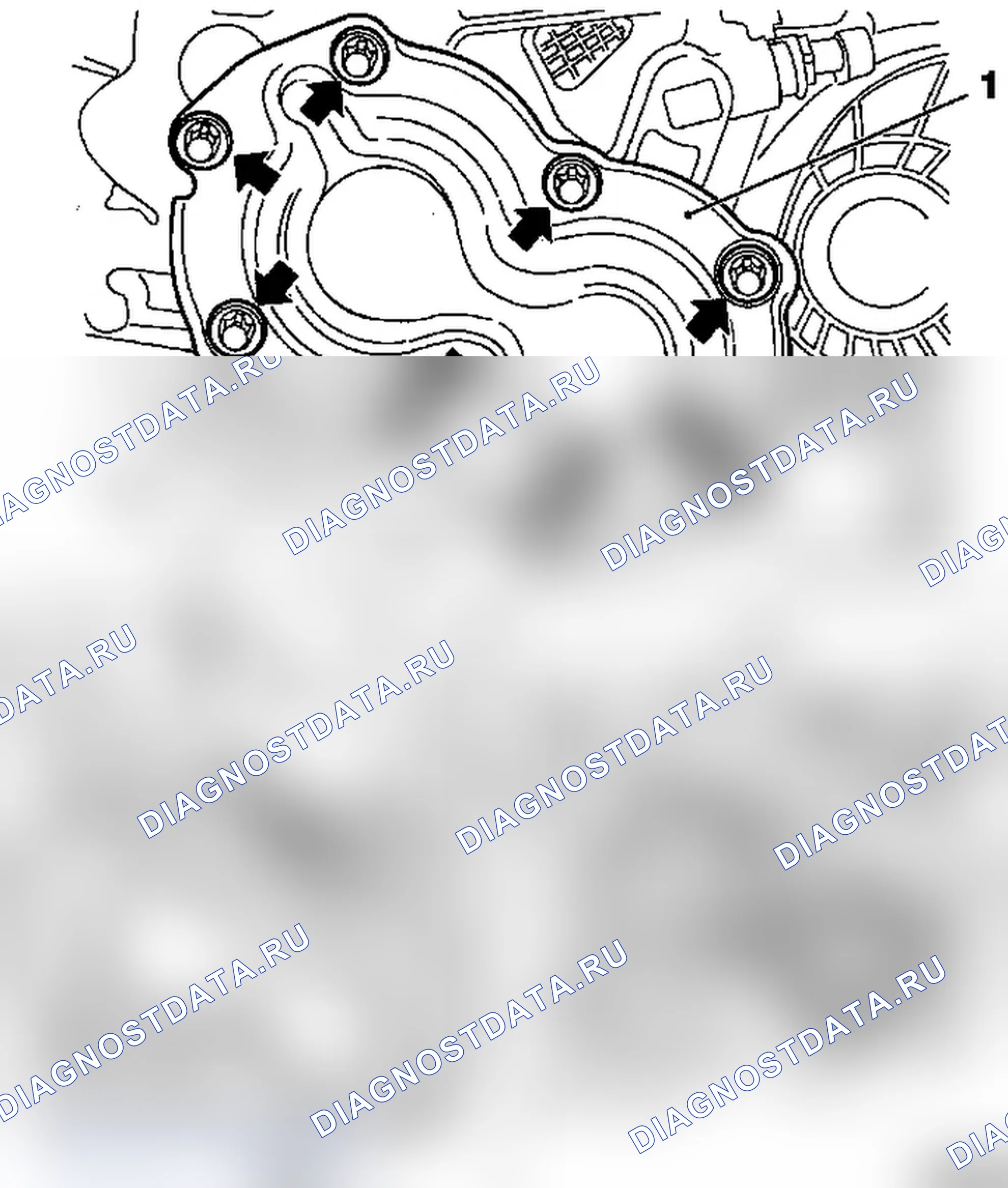 Комплексное уплотнение коробки передач (F23). Opel Corsa C
