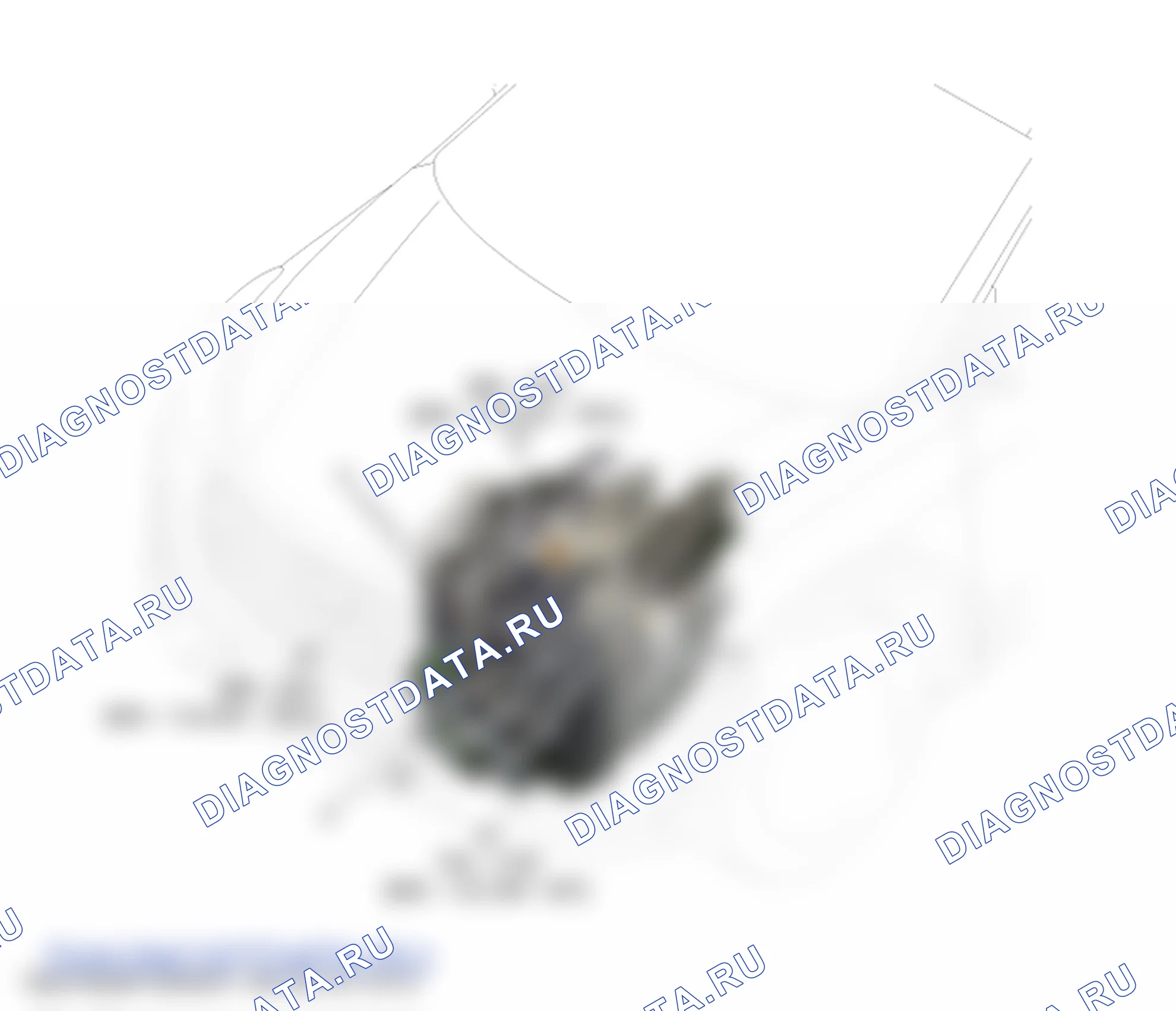Расположение деталей ATF Подогреватель. Hyundai Santafe Sport DMA