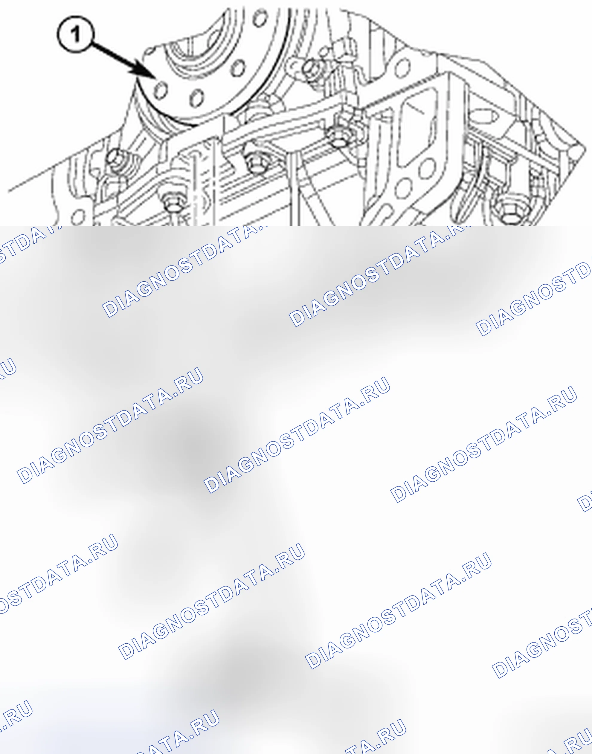Рис. 30: ДЕМОНТАЖ. Chrysler Town & Country V