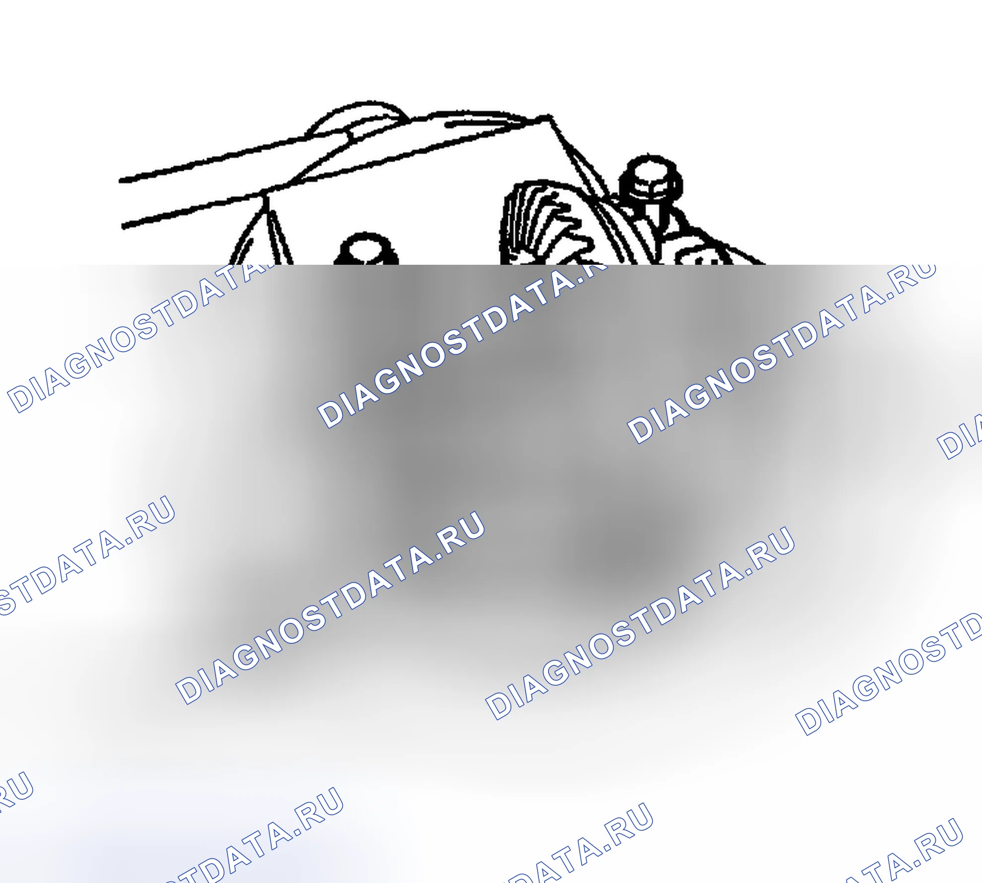 Рис. 211: Шаг 10 - Установка крышек подшипников. Toyota Tacoma I рестайлинг