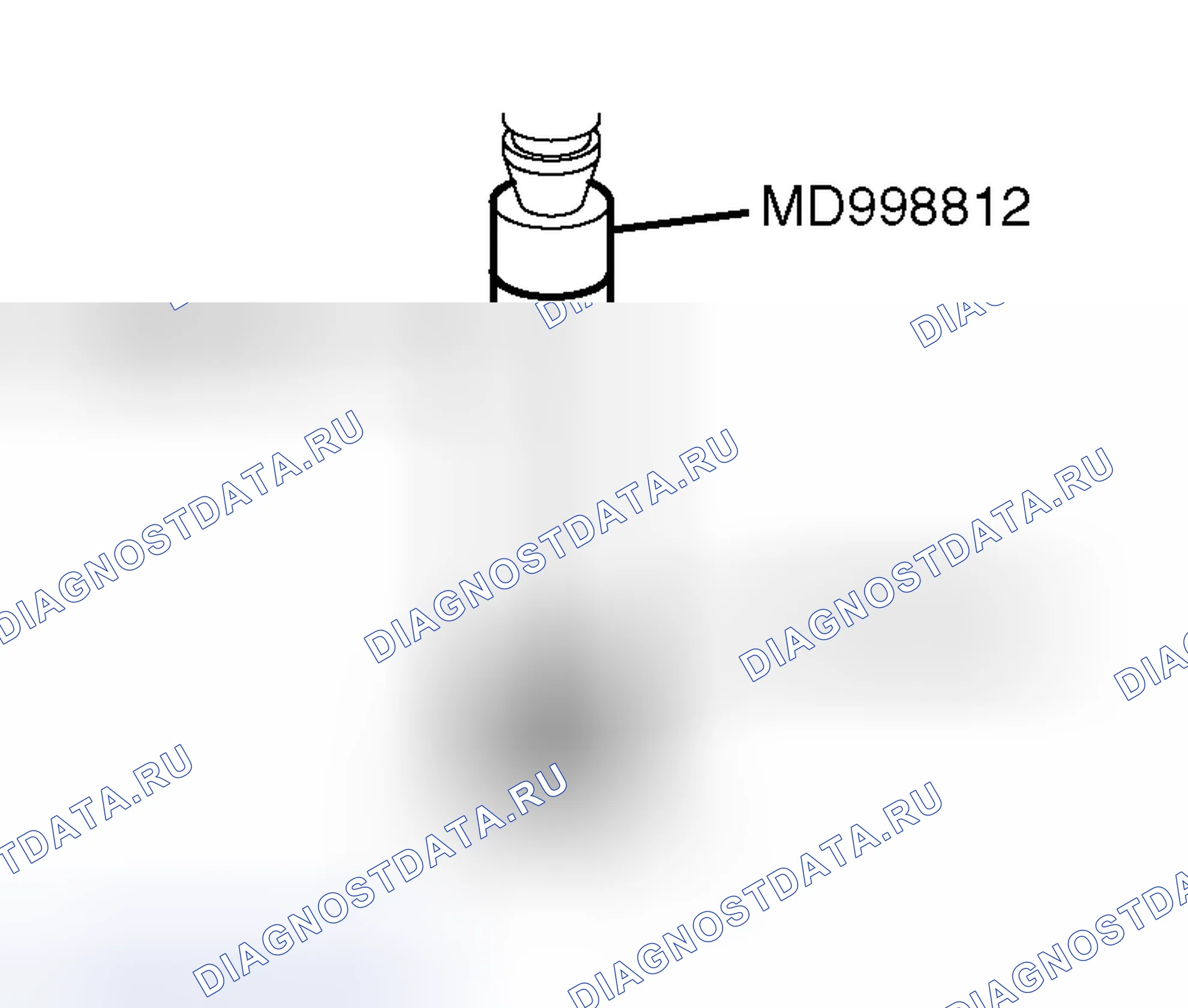 Рис. 332: > > A < < МОНТАЖ КОНИЧЕСКОГО РОЛИКОПОДШИПНИКА. Mitsubishi Endeavor I