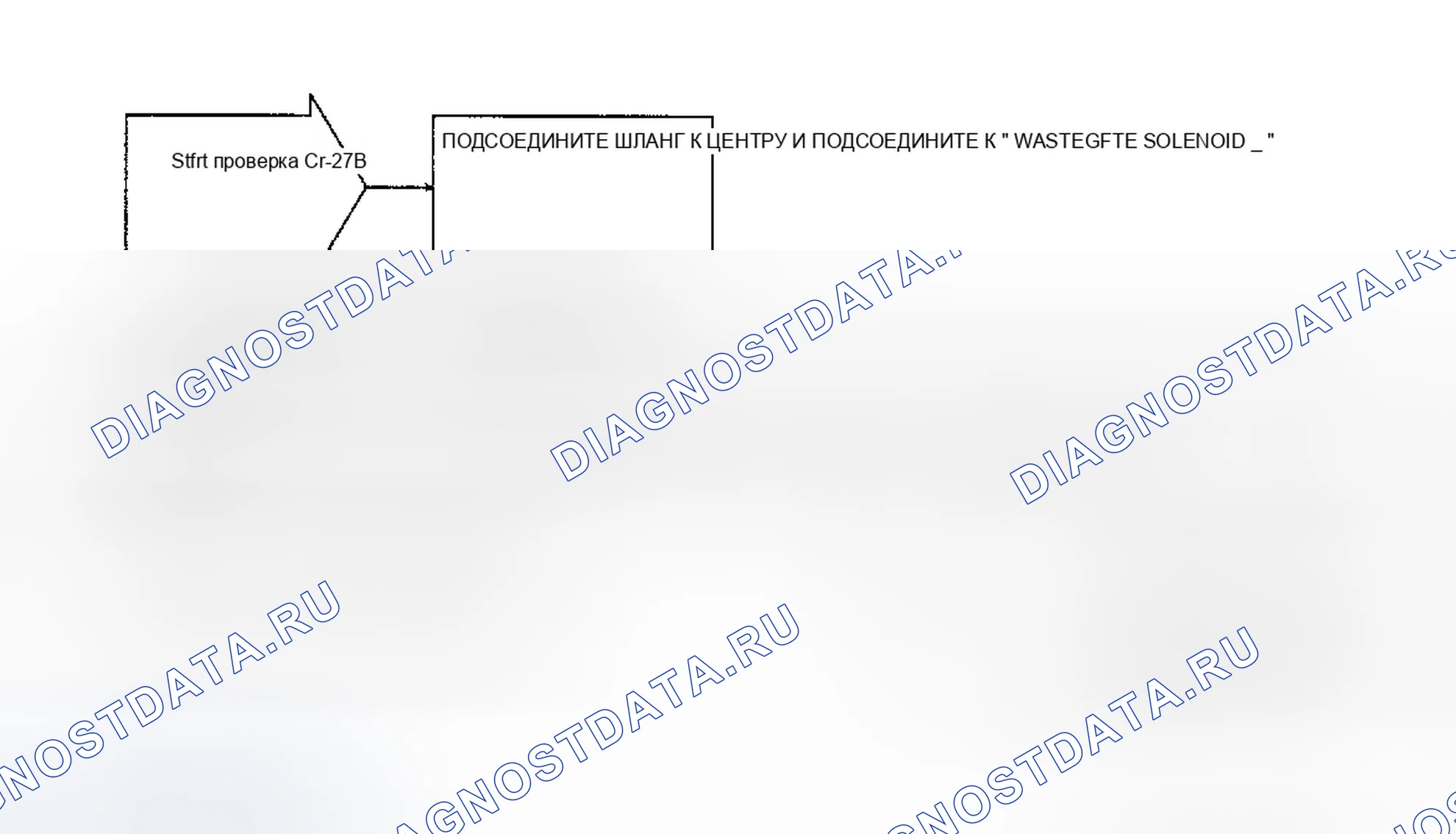 Рис. 454: Тест DR-27B Code 45, диагностическая блок-схема. Dodge Spirit I