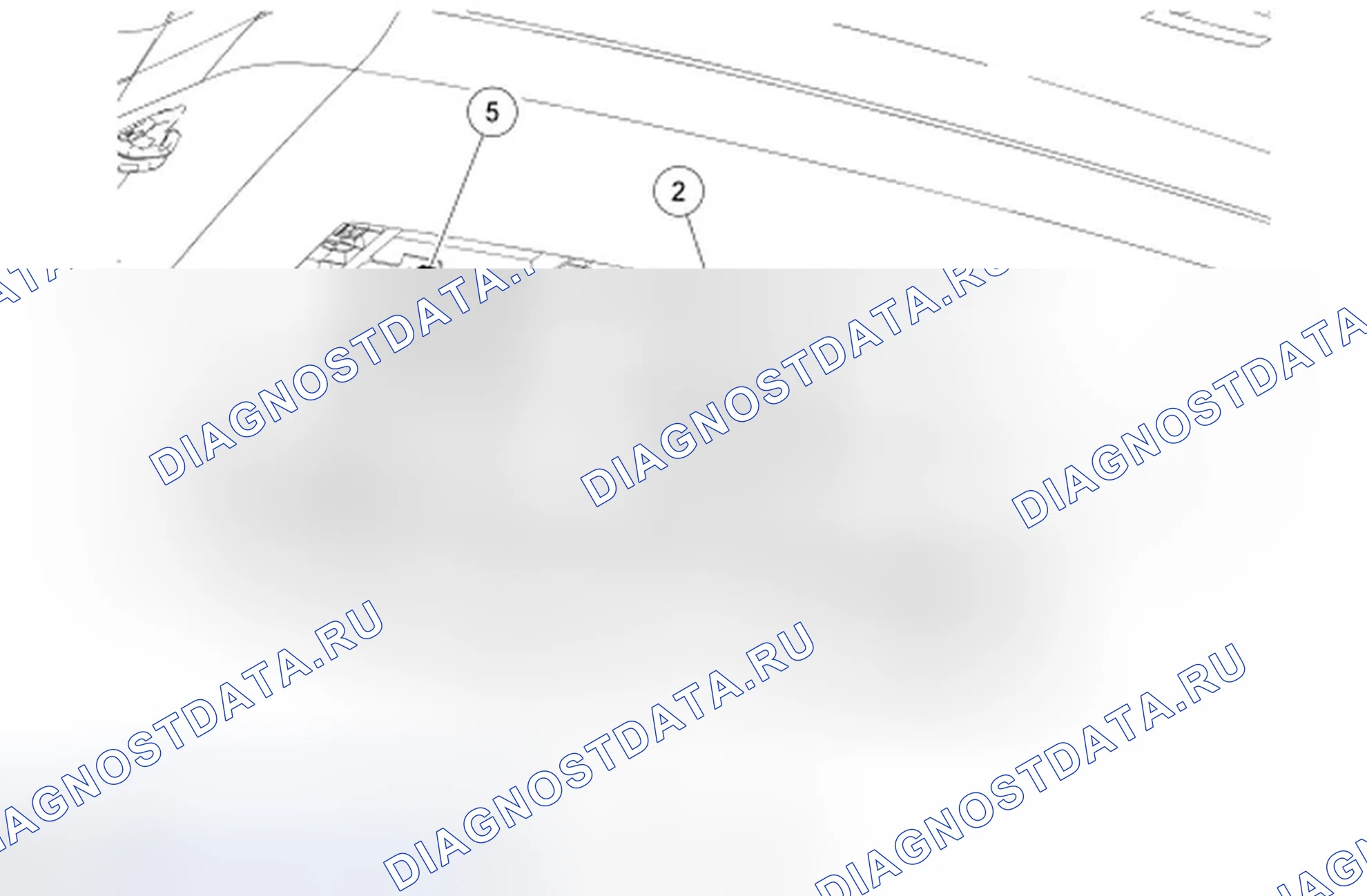 Рис. 37: Задний развлекательный модуль (RETM). Ford Edge I