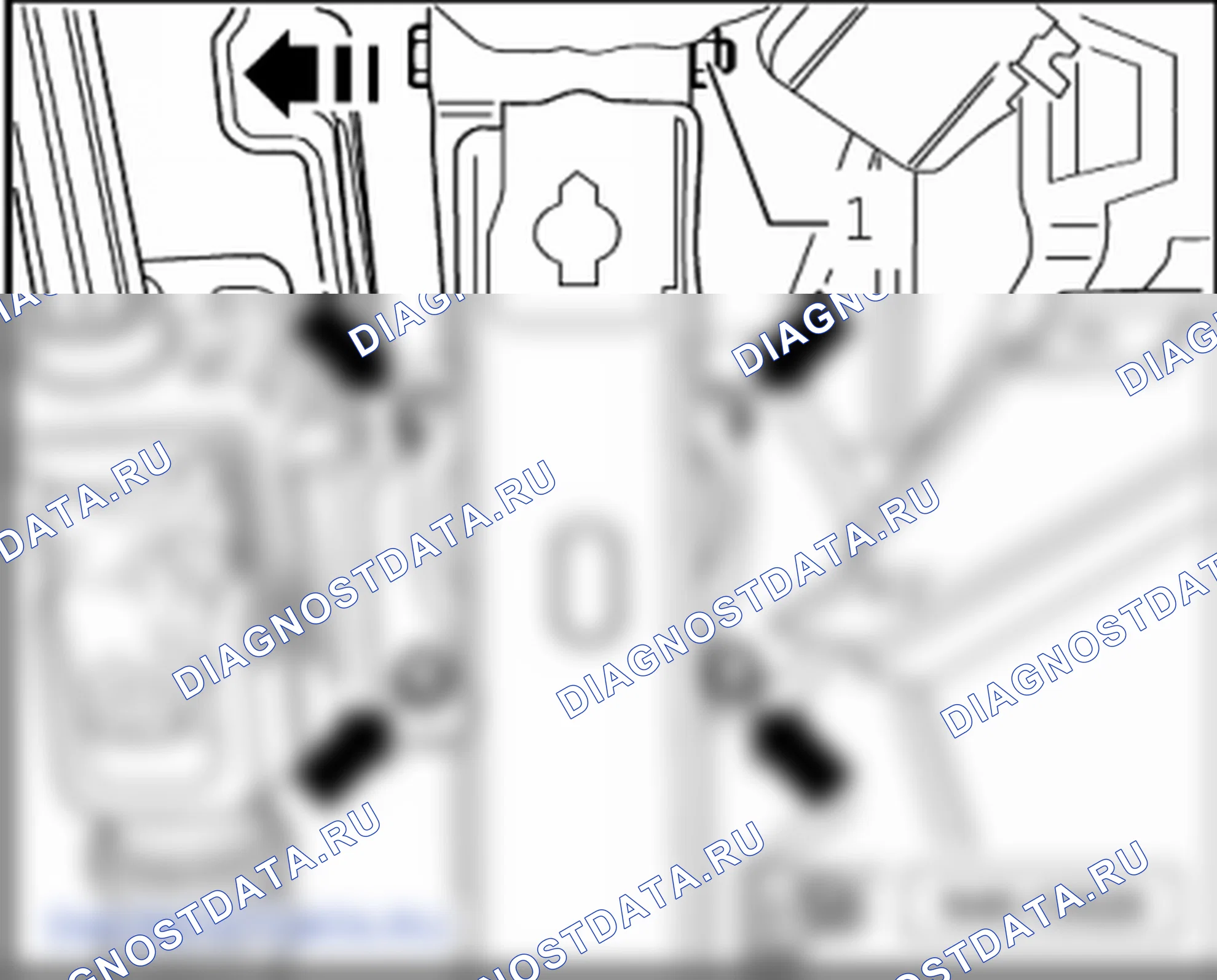 Детали и узлы педали тормоза. Volkswagen Transporter T5