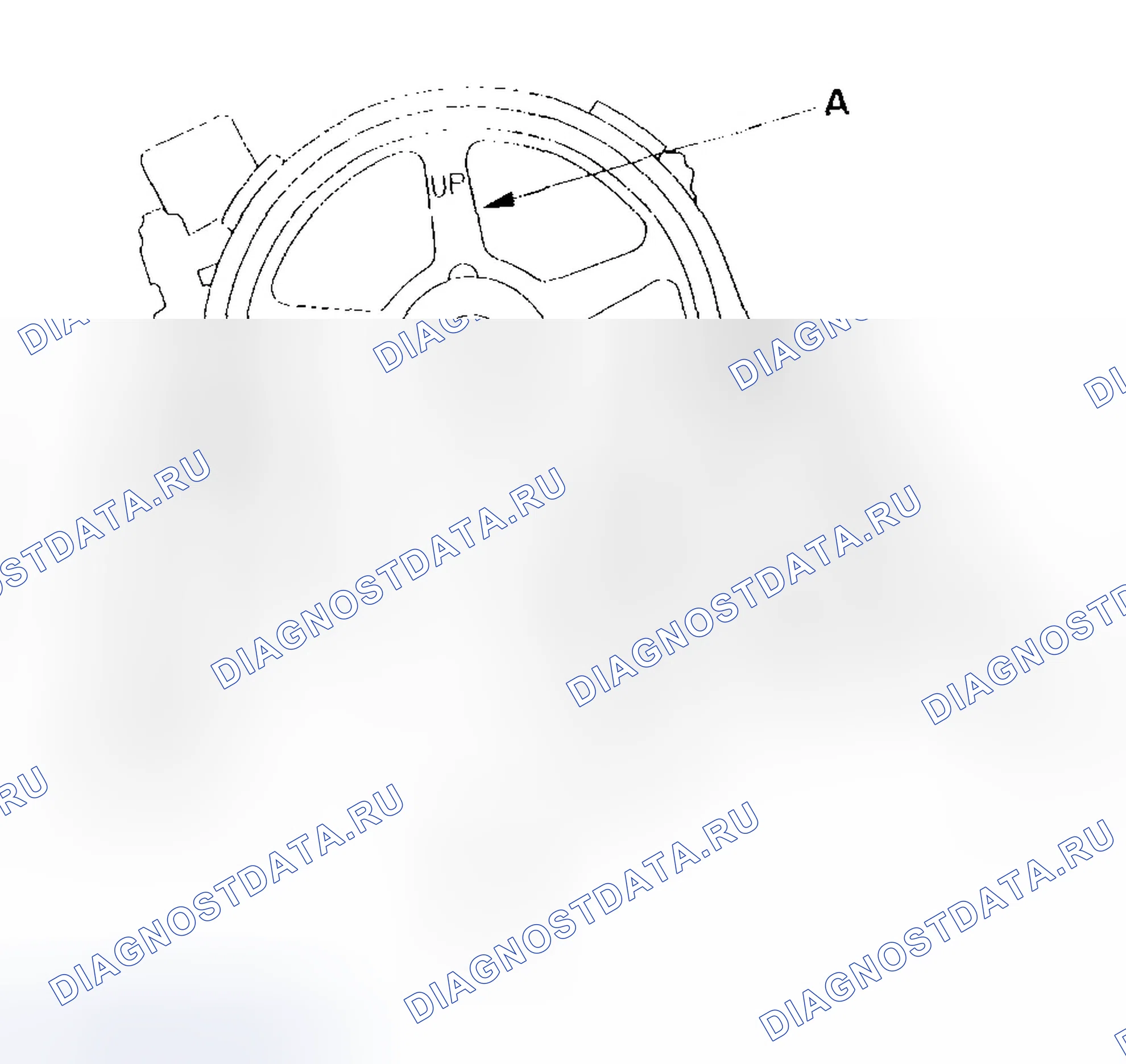 Рис. 1: Регулировка зазора клапана. Honda Civic VII