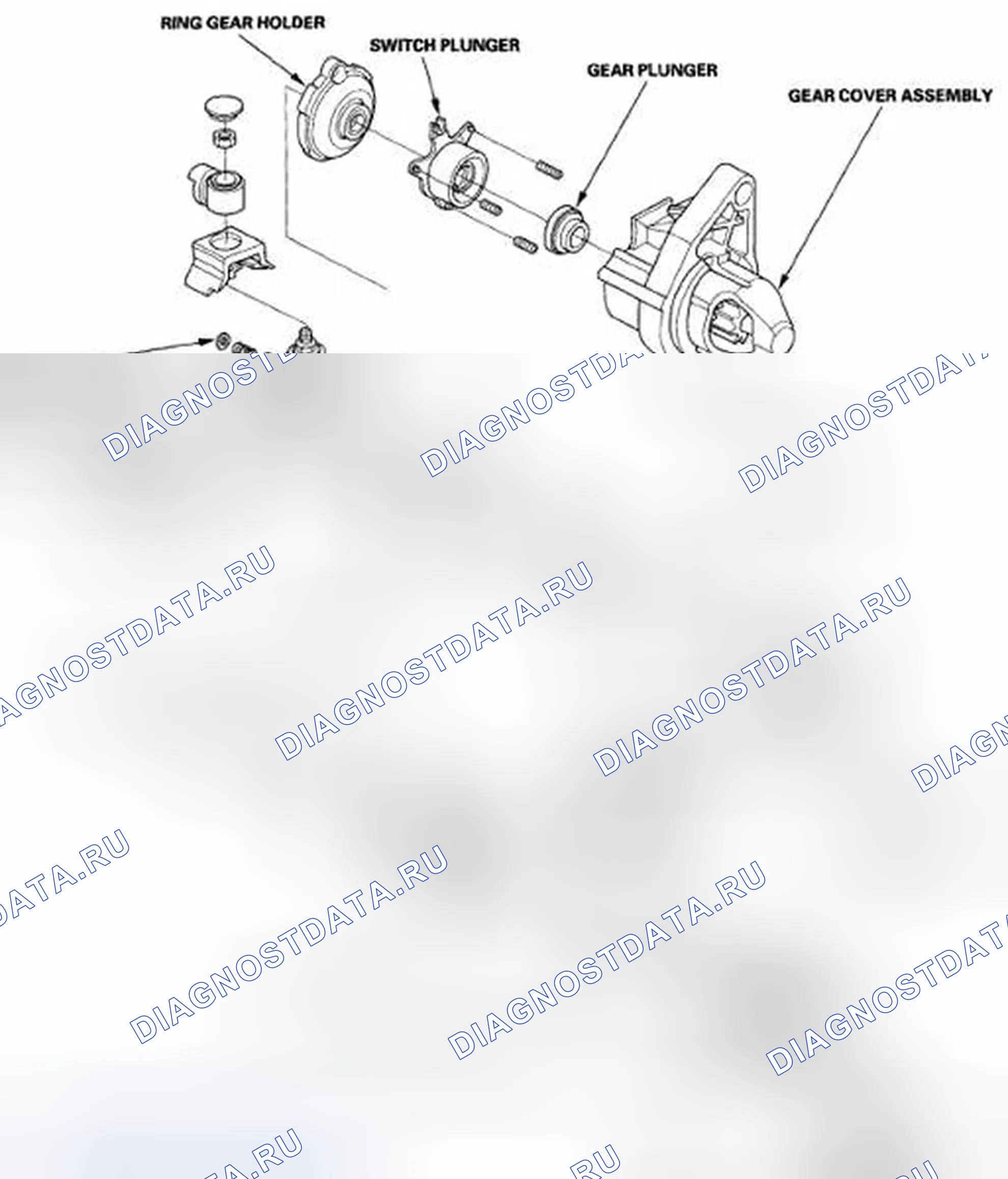 Рис. 41: Разборка / повторная сборка. Honda Civic VIII