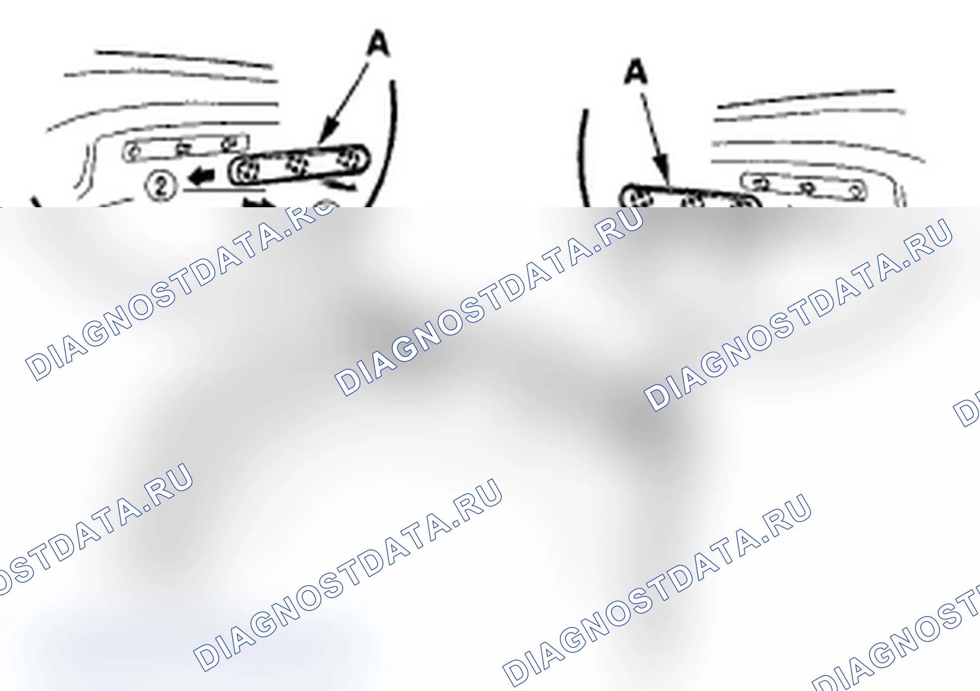 Рис. 92: Снятие/установка обрезки - крышка багажника. Acura RL II