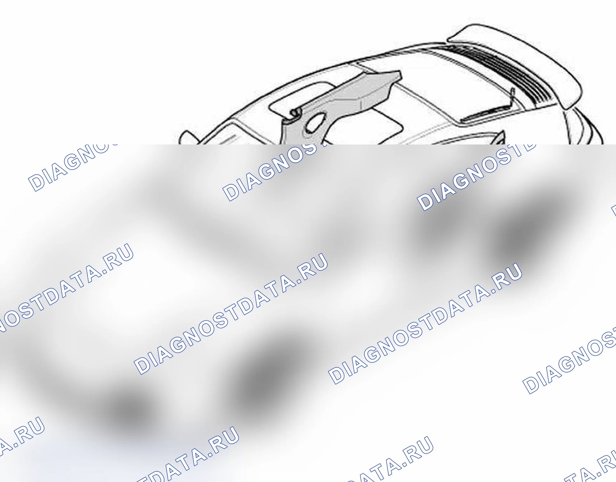 Рис. 12: Снятие и установка облицовки боковых панелей. Porsche 911 Carrera 996 рестайлинг